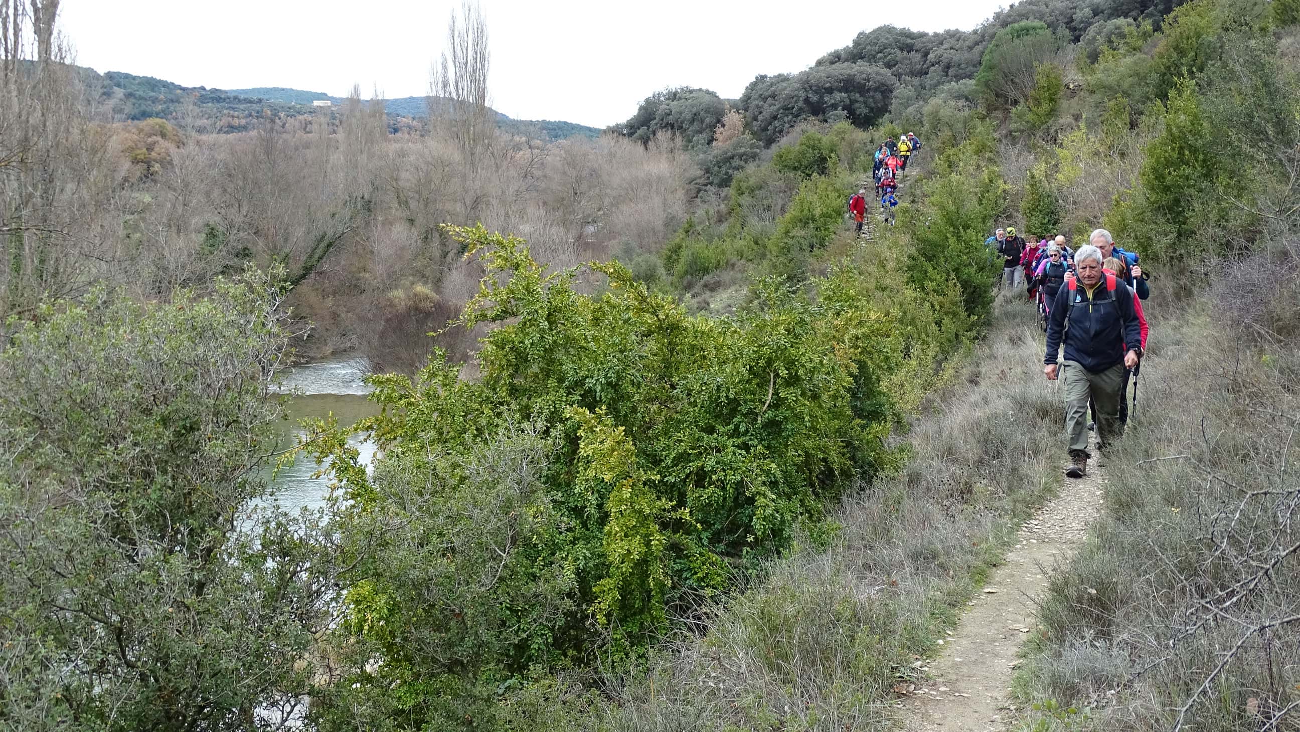 Ruta por Morrano–Pedruel–Puente Pedruel–Rodellar de Peña Guara. Foto A. Zazo