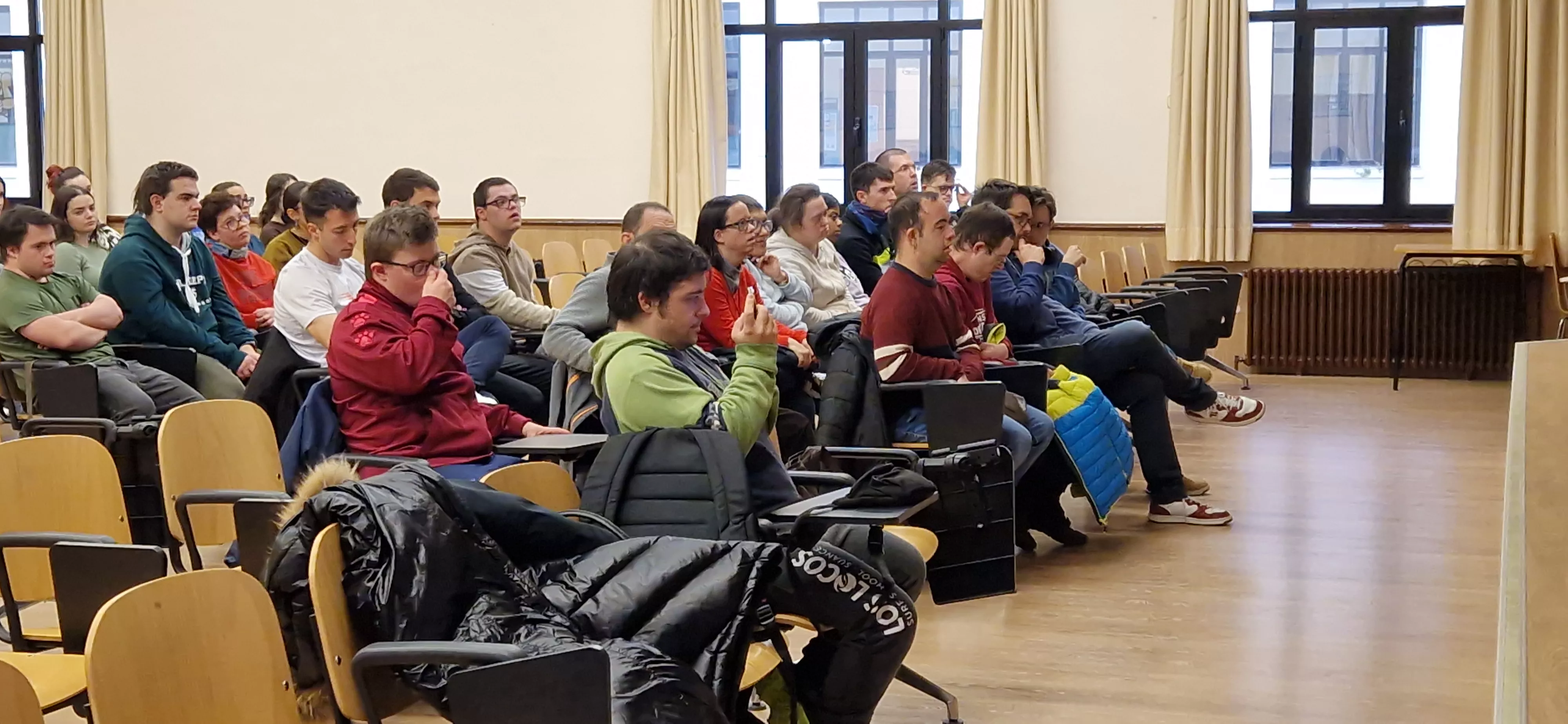  "Campus para la Inclusión" de Down Huesca y la Facultad de Ciencias Humanas y de la Educación. Foto Myriam Martínez