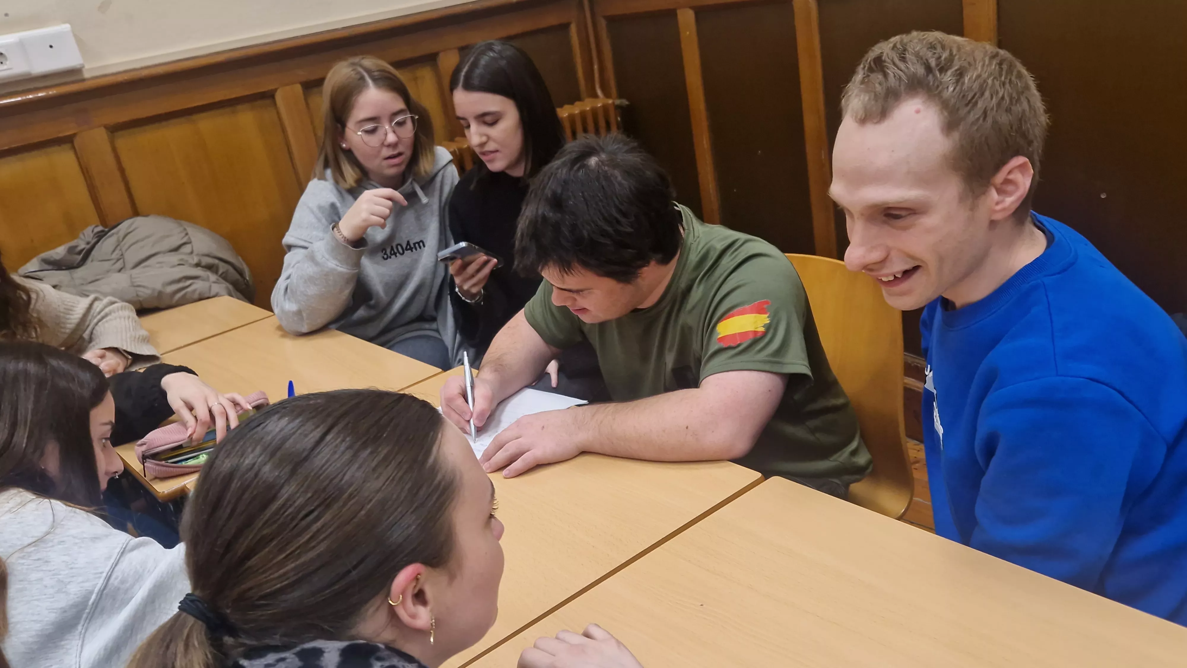  "Campus para la Inclusión" de Down Huesca y la Facultad de Ciencias Humanas y de la Educación. Foto Myriam Martínez