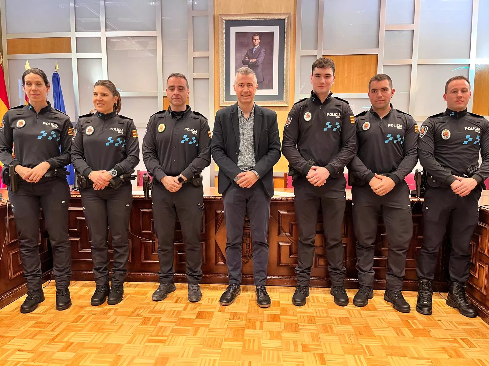 Nuevos policías locales Jaca.