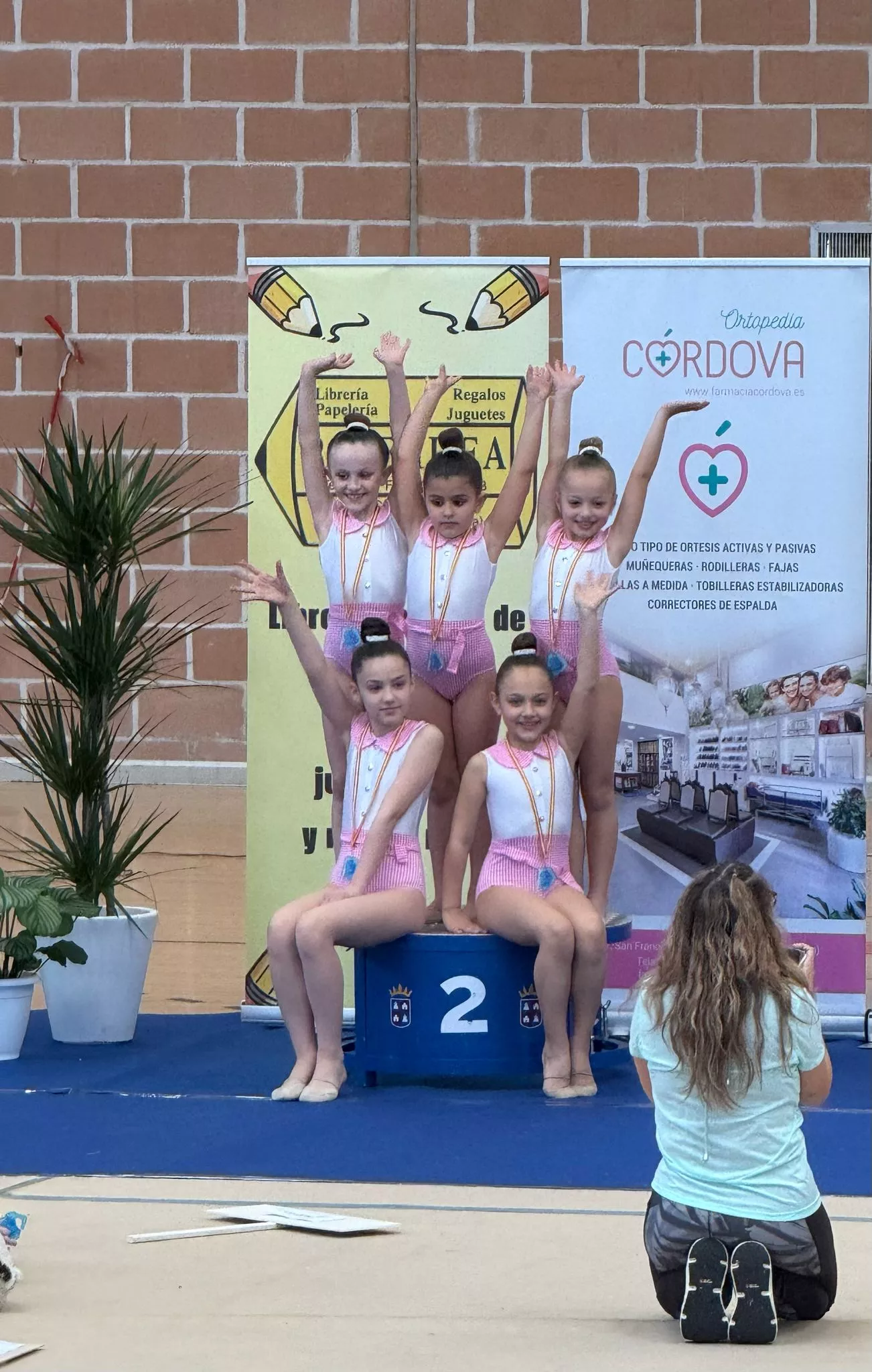 Benjamín A  intercomarcal, 2° posición CR Monzon