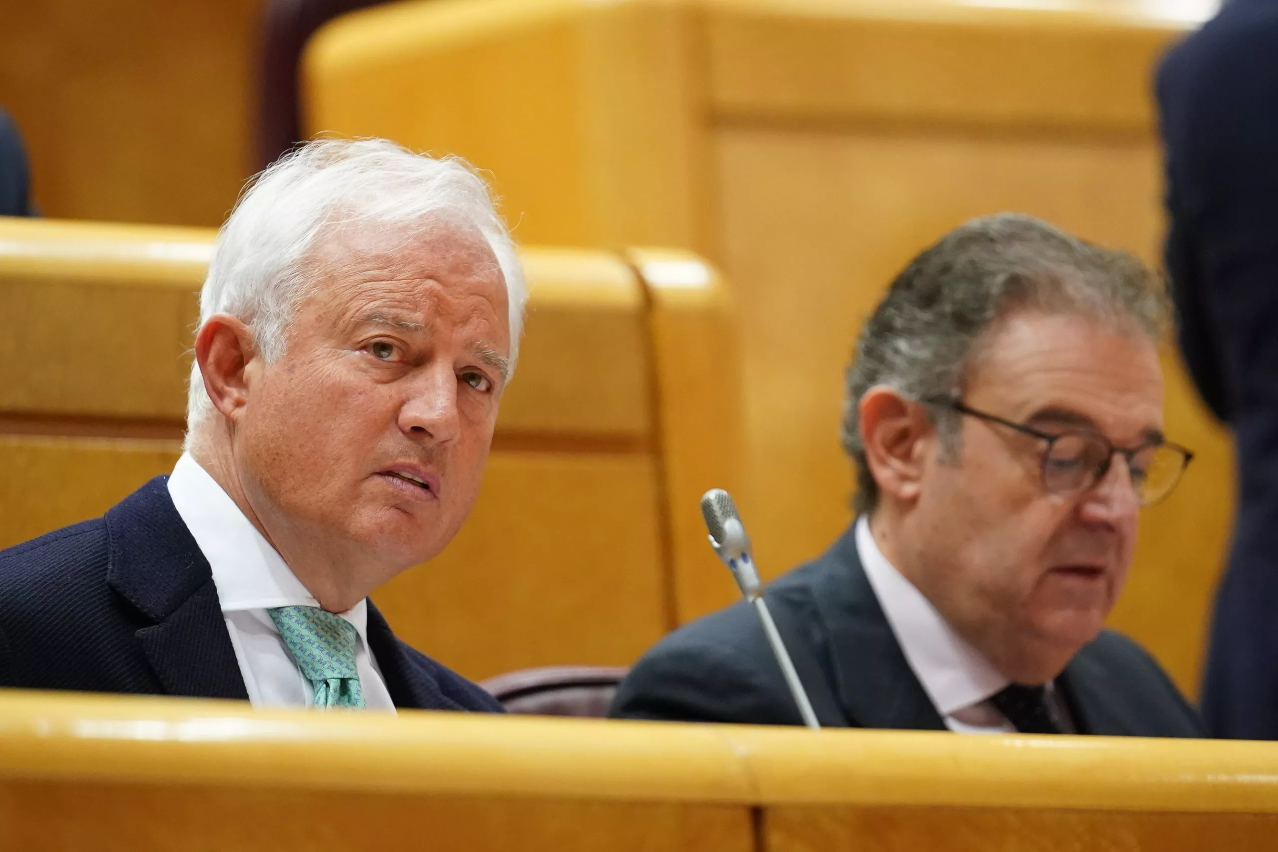 Eloy Suárez en el Senado