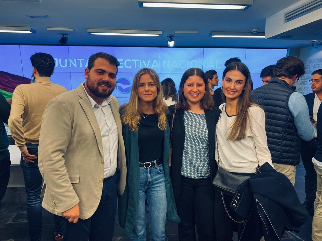 Pepe López Puy, en la Junta Directiva Nacional de Nuevas Generaciones del PP