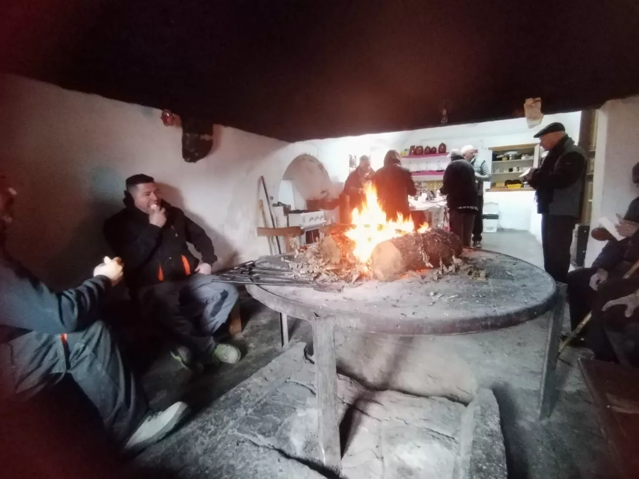 Colocación de la campana María de El Rosario en el Santuario de San Úrbez en Nocito