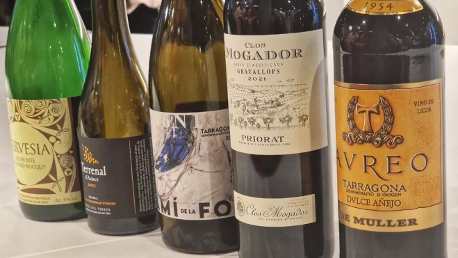 Vinos para el maridaje. Foto Eduardo Bueso Vinos para el maridaje. Foto Eduardo Bueso