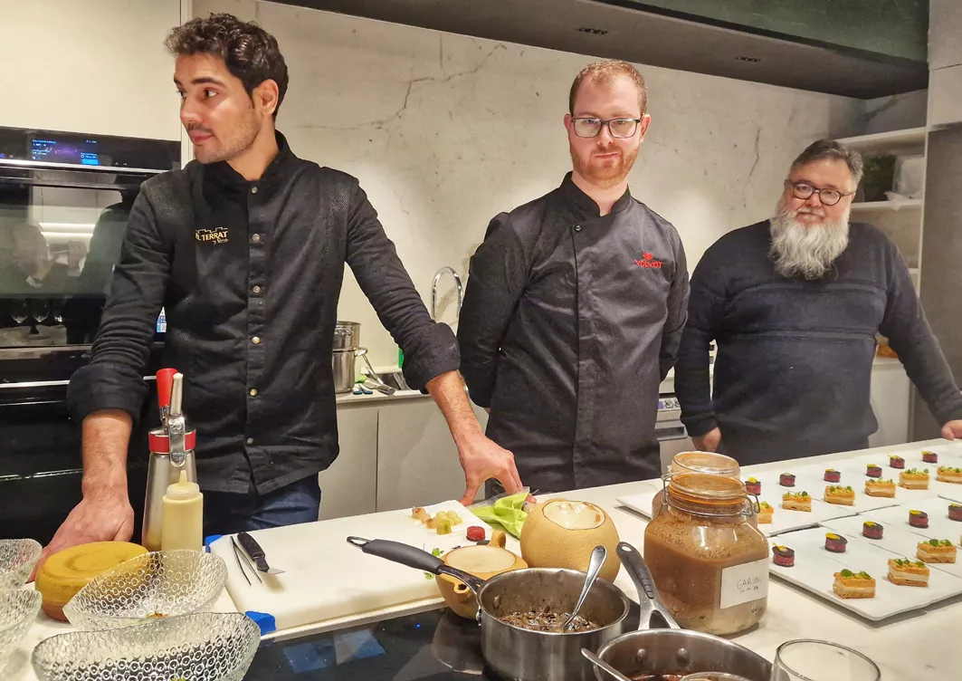 Presentación de Tarragona en Zaragoza como destino cultural y eno-gastronómico. Foto Eduardo Bueso