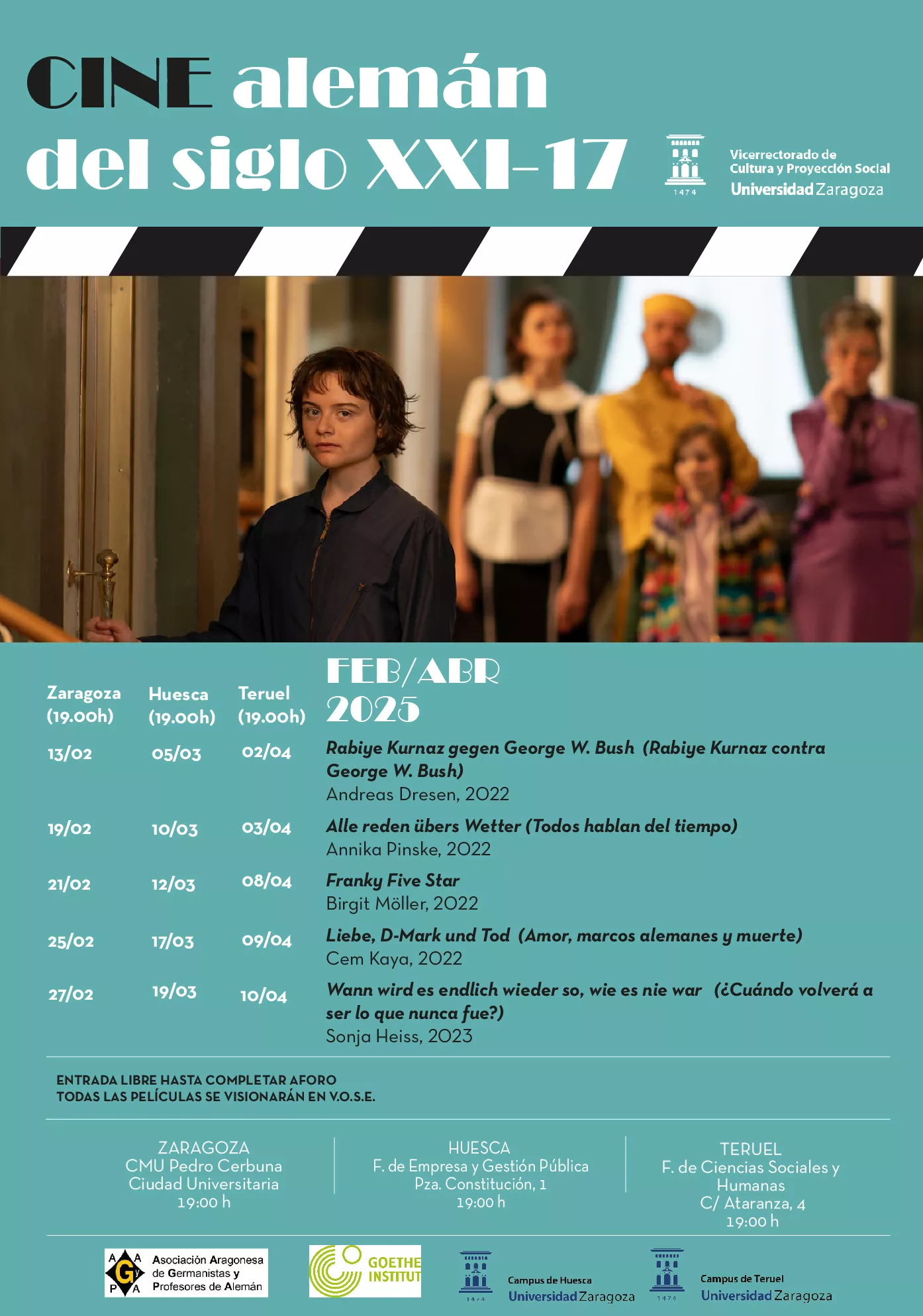 Cartel del programa.