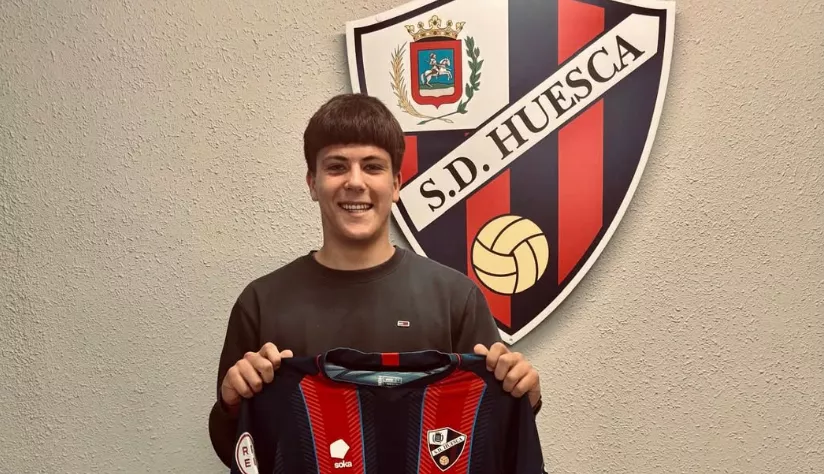 Oriol Martí refuerza al Huesca Liga Nacional Juvenil