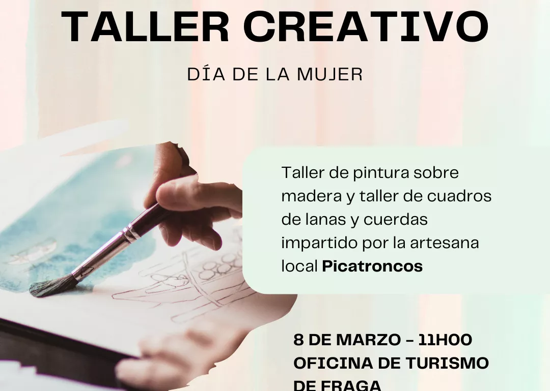 Taller Día de la Mujer en Fraga