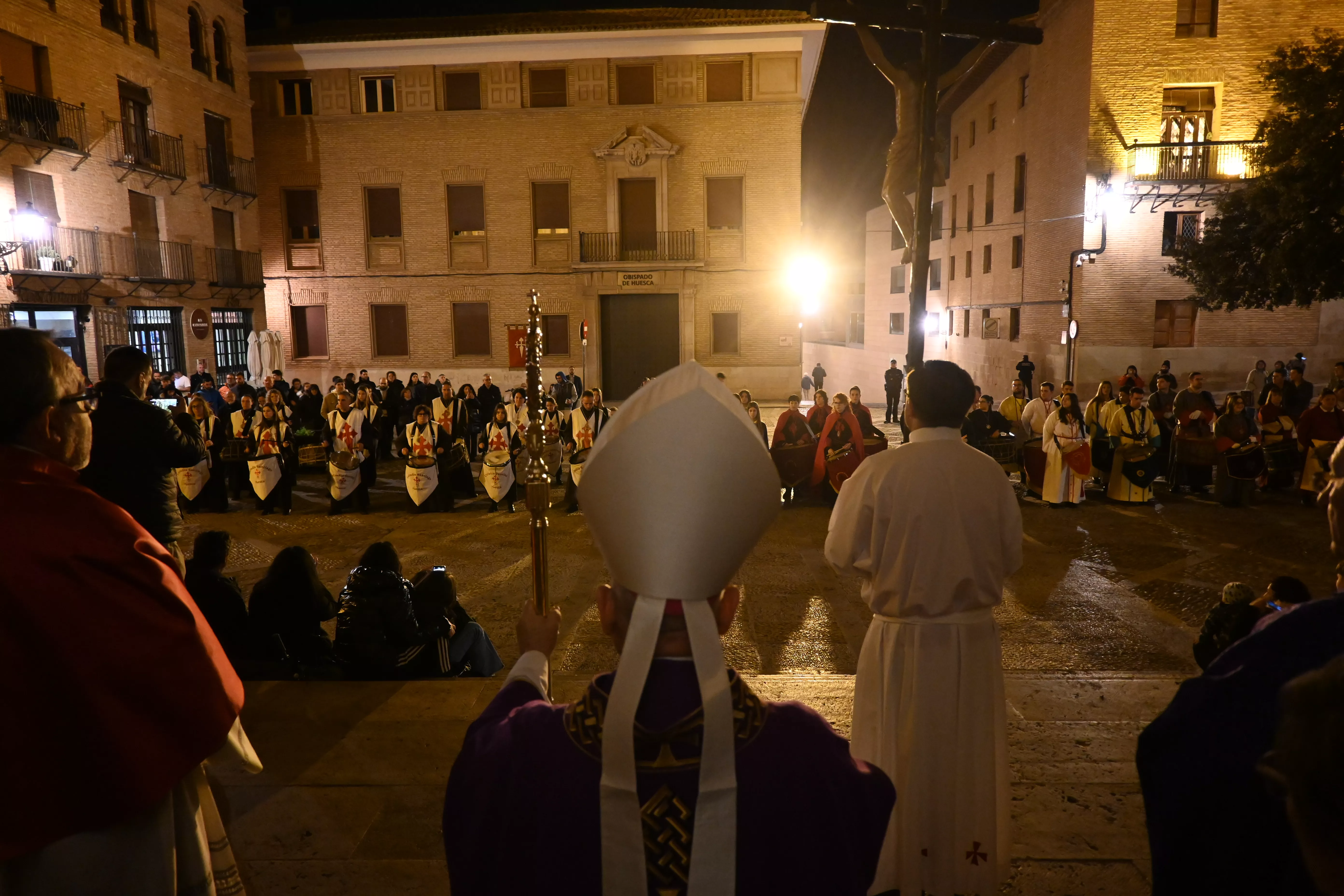 Miércoles de Ceniza en la Catedral de Huesca. Foto Carlos Jalle González