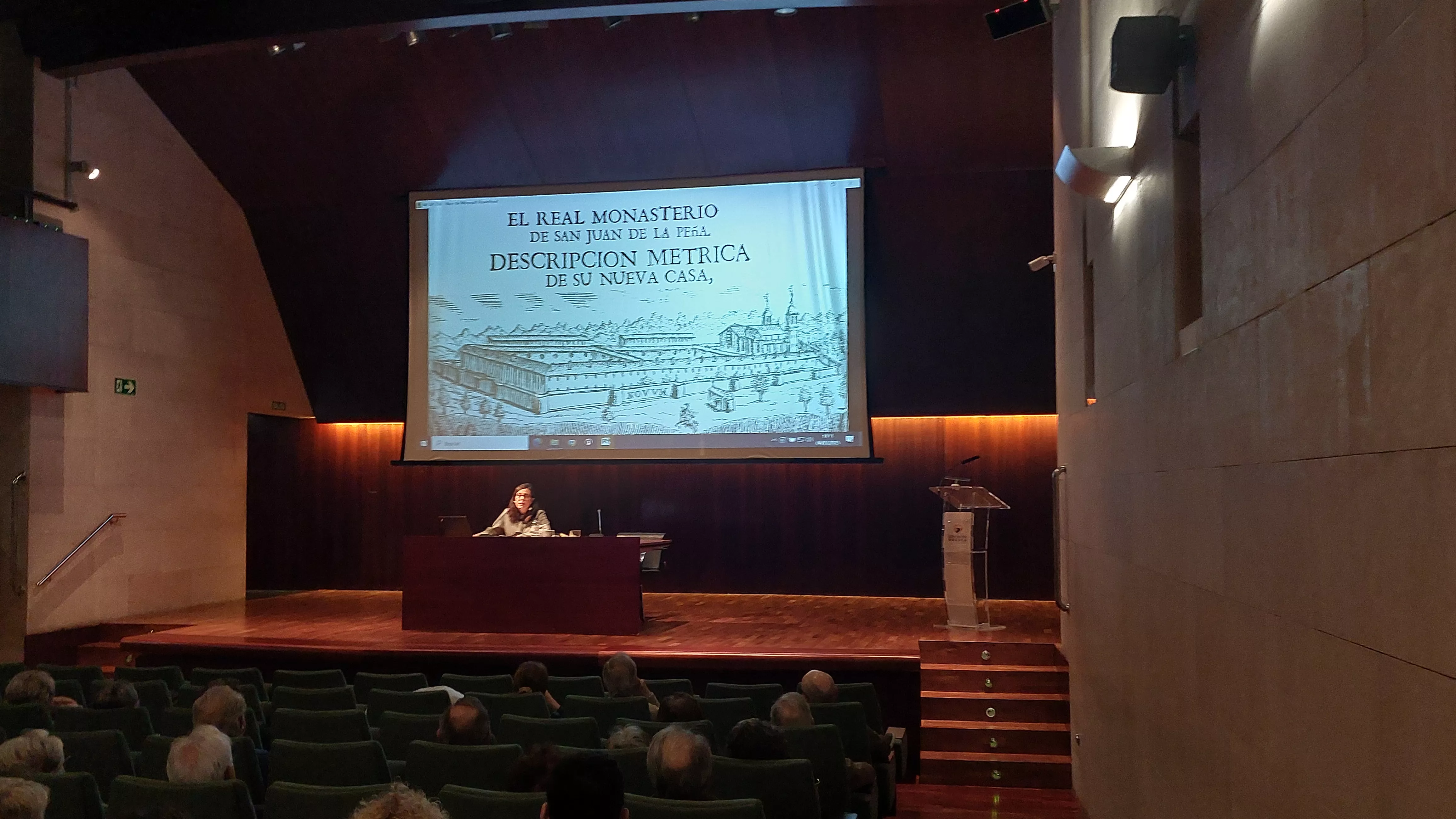 Conferencia de Natalia Juan sobre el Monasterio barroco de San Juan de la Peña