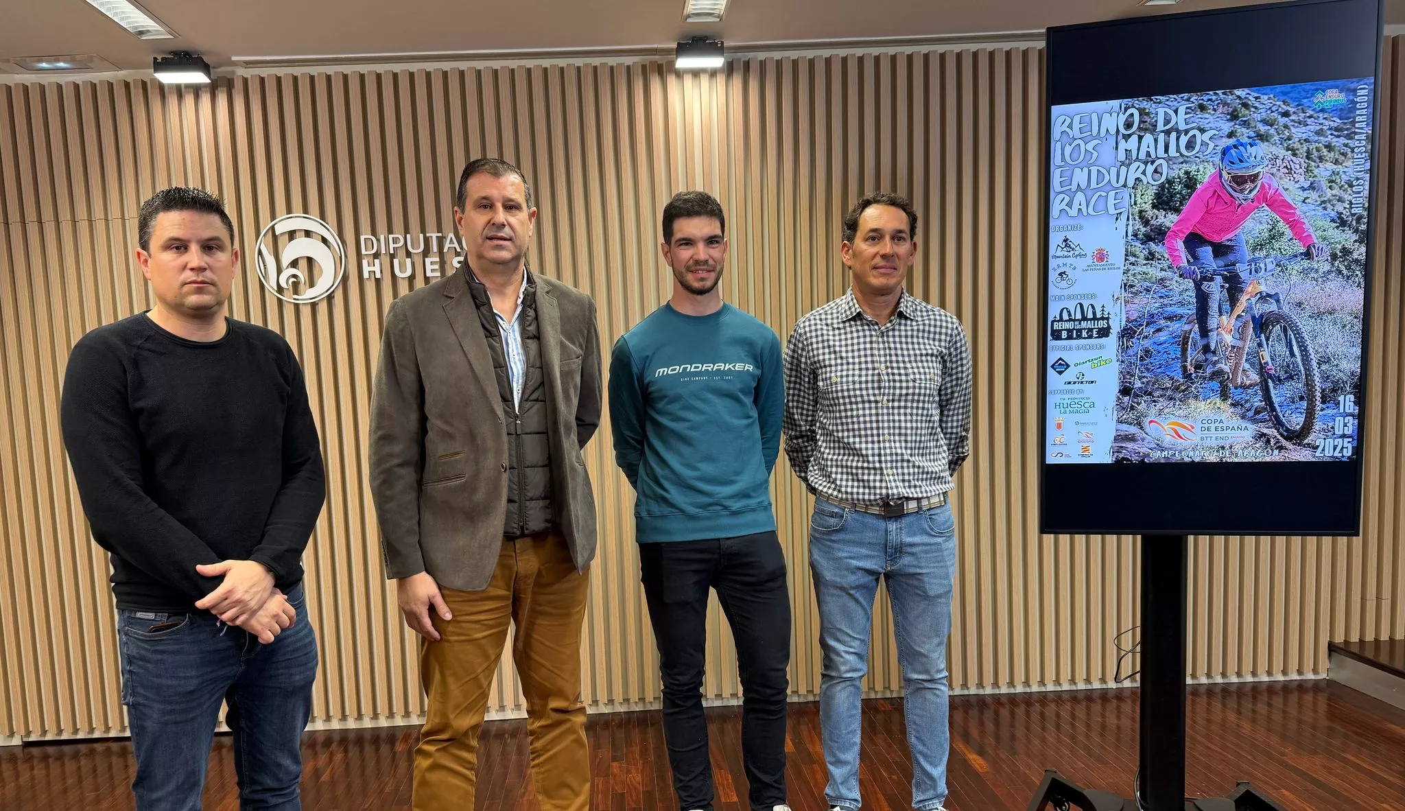 Presentación de la Reino de los Mallos MTB Enduro. 