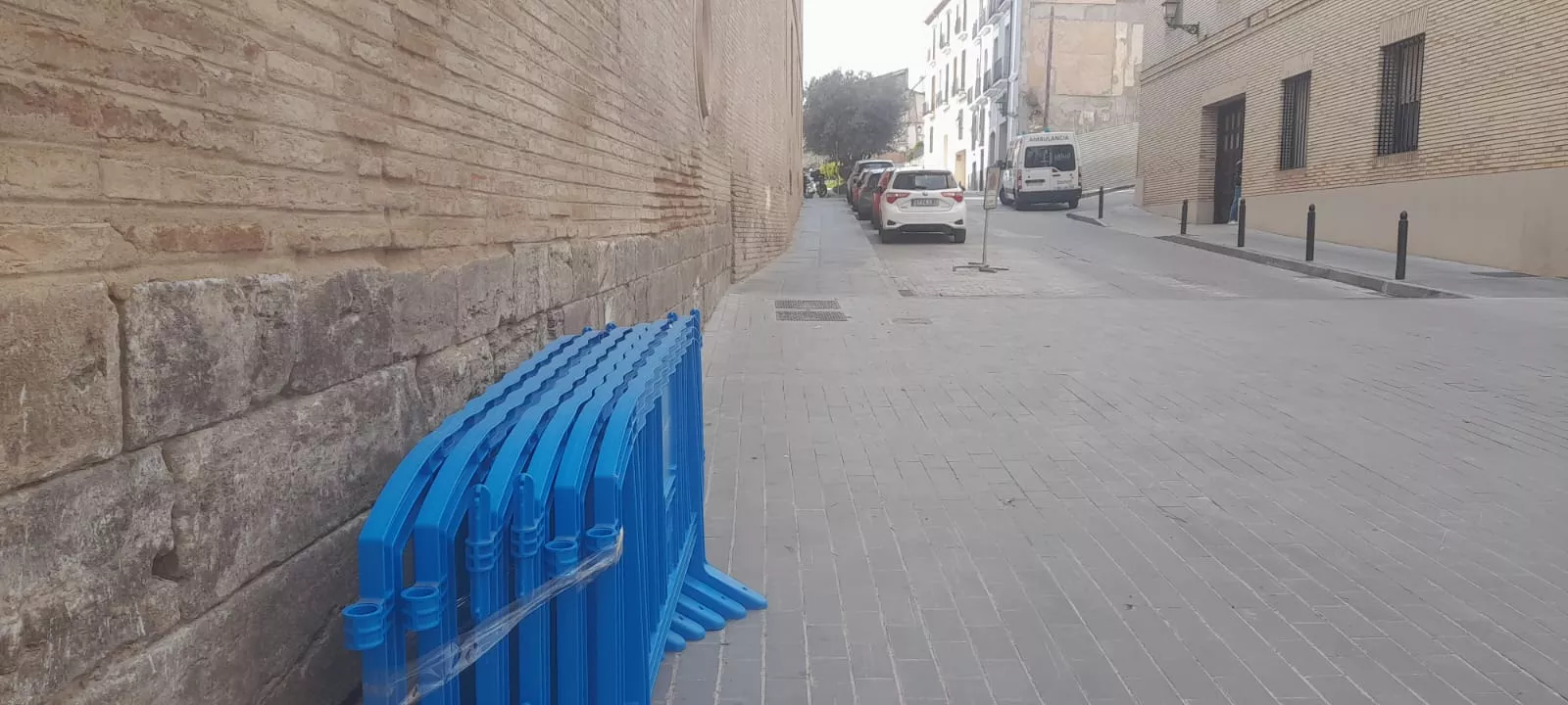 Calle Palacio de Barbastro. Calle Palacio de Barbastro.