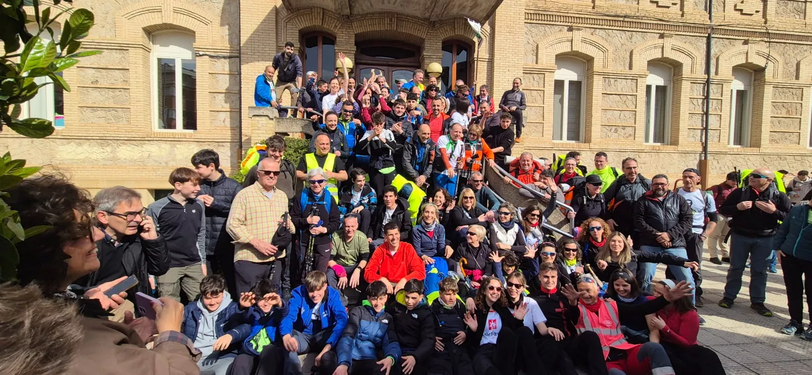 Javierada de Huesca. El club Javieres cumple 10 años. Foto Juanlu Herrero