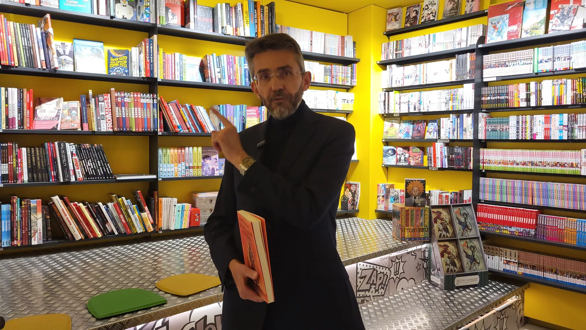 Presentación de El Batallador y Granada de Alberto Cebrián en Santos Ochoa