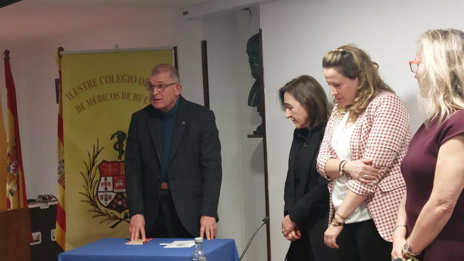 Toma de posesión de la nueva Junta del Colegio de Médicos de Huesca