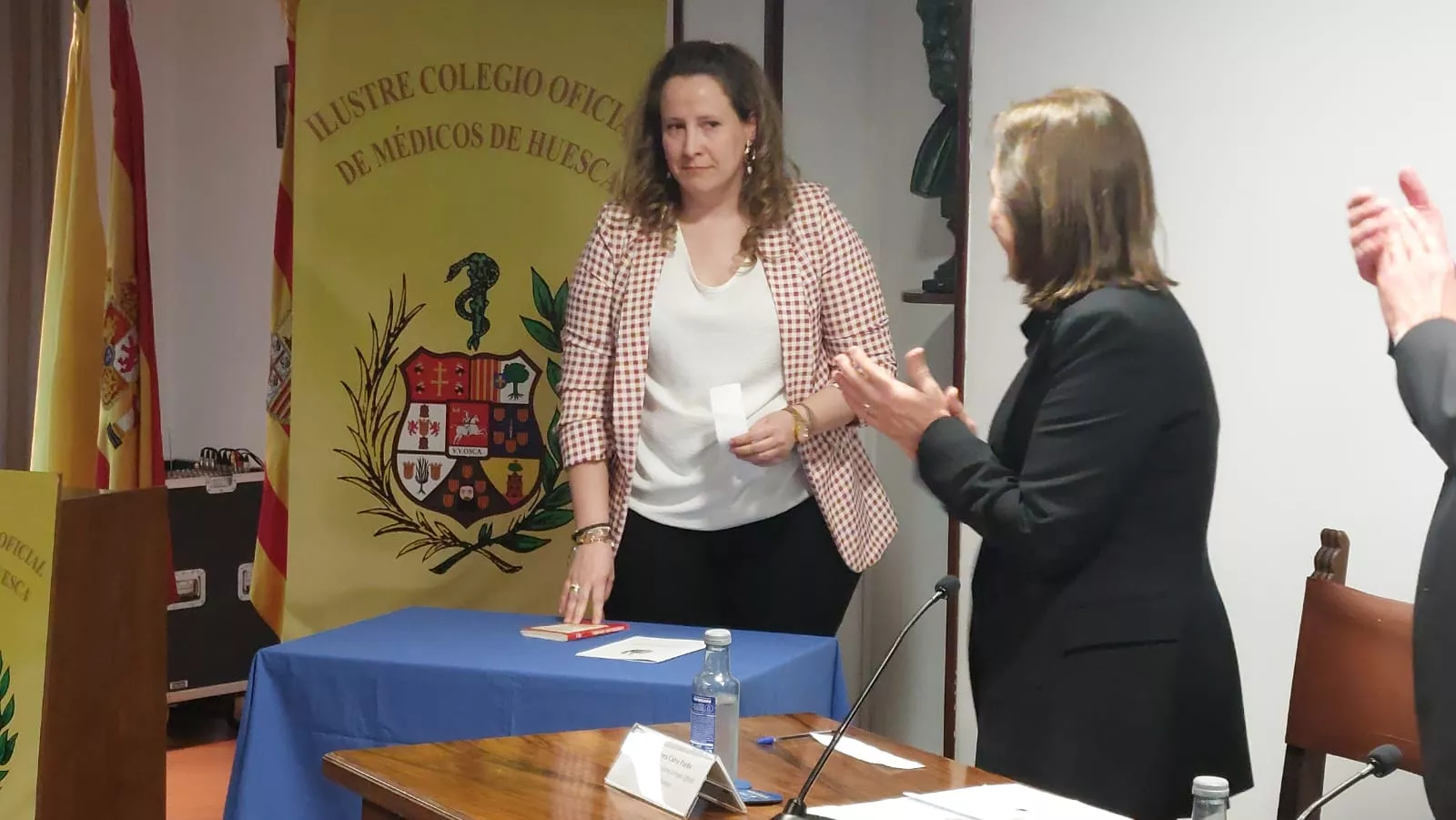 Toma de posesión de la nueva Junta del Colegio de Médicos de Huesca