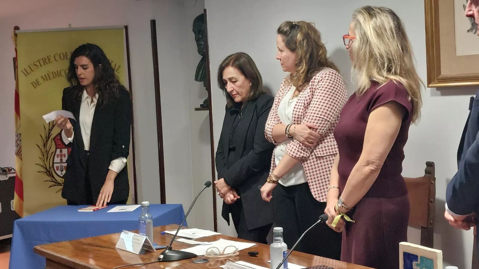 Toma de posesión de la nueva Junta del Colegio de Médicos de Huesca