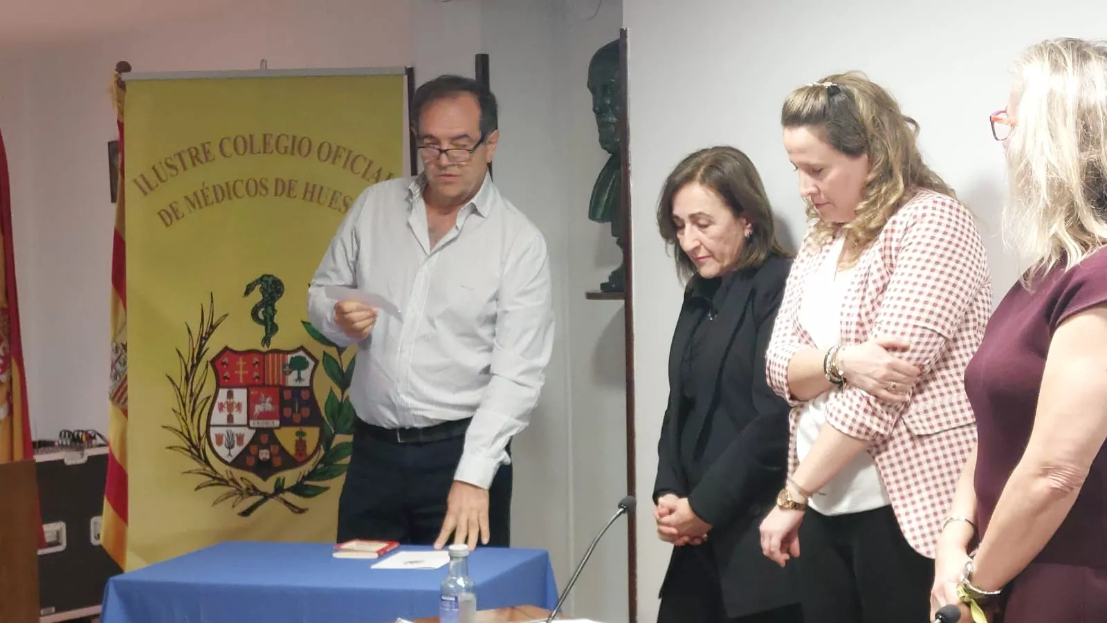 Toma de posesión de la nueva Junta del Colegio de Médicos de Huesca
