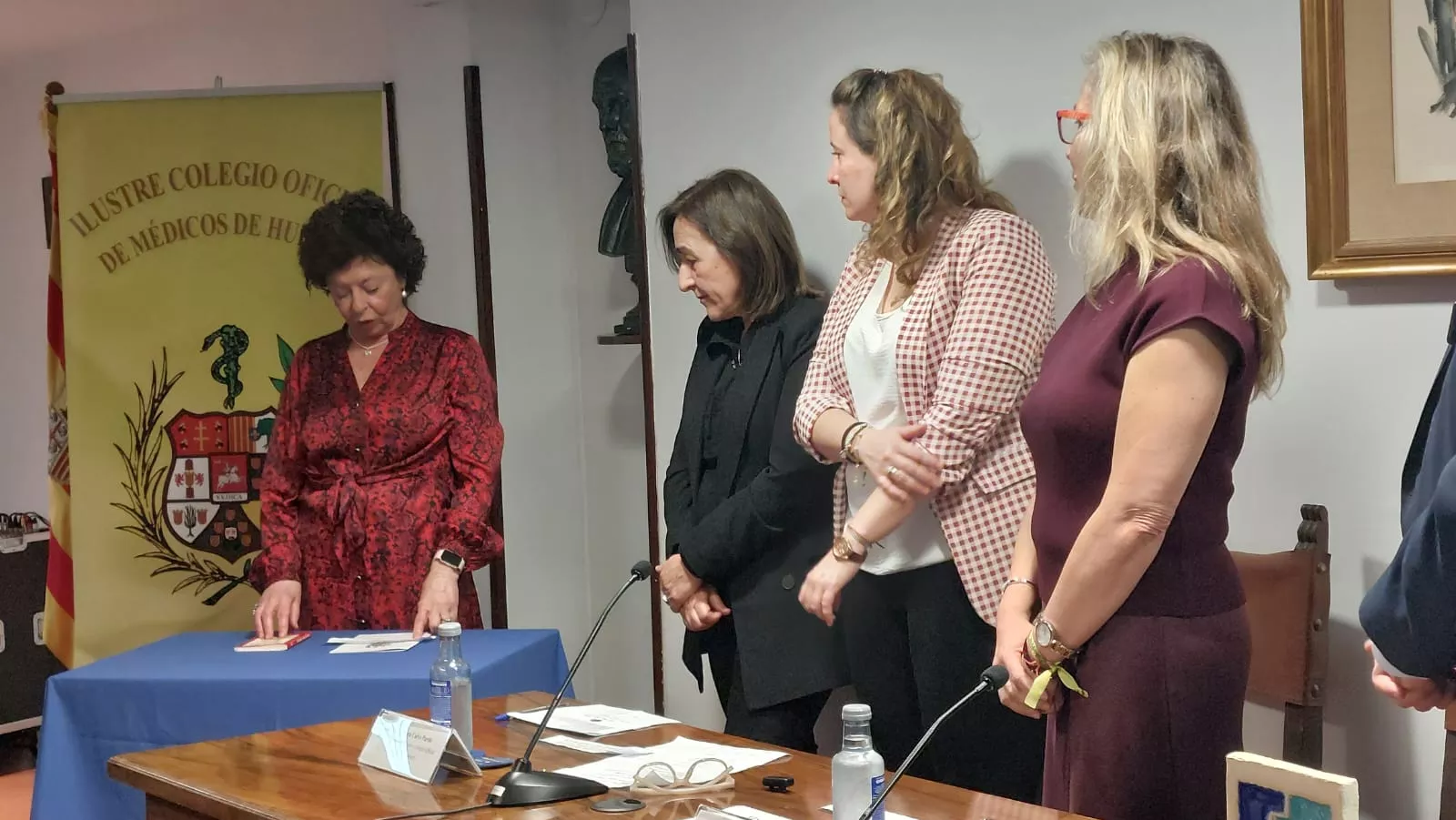 Toma de posesión de la nueva Junta del Colegio de Médicos de Huesca