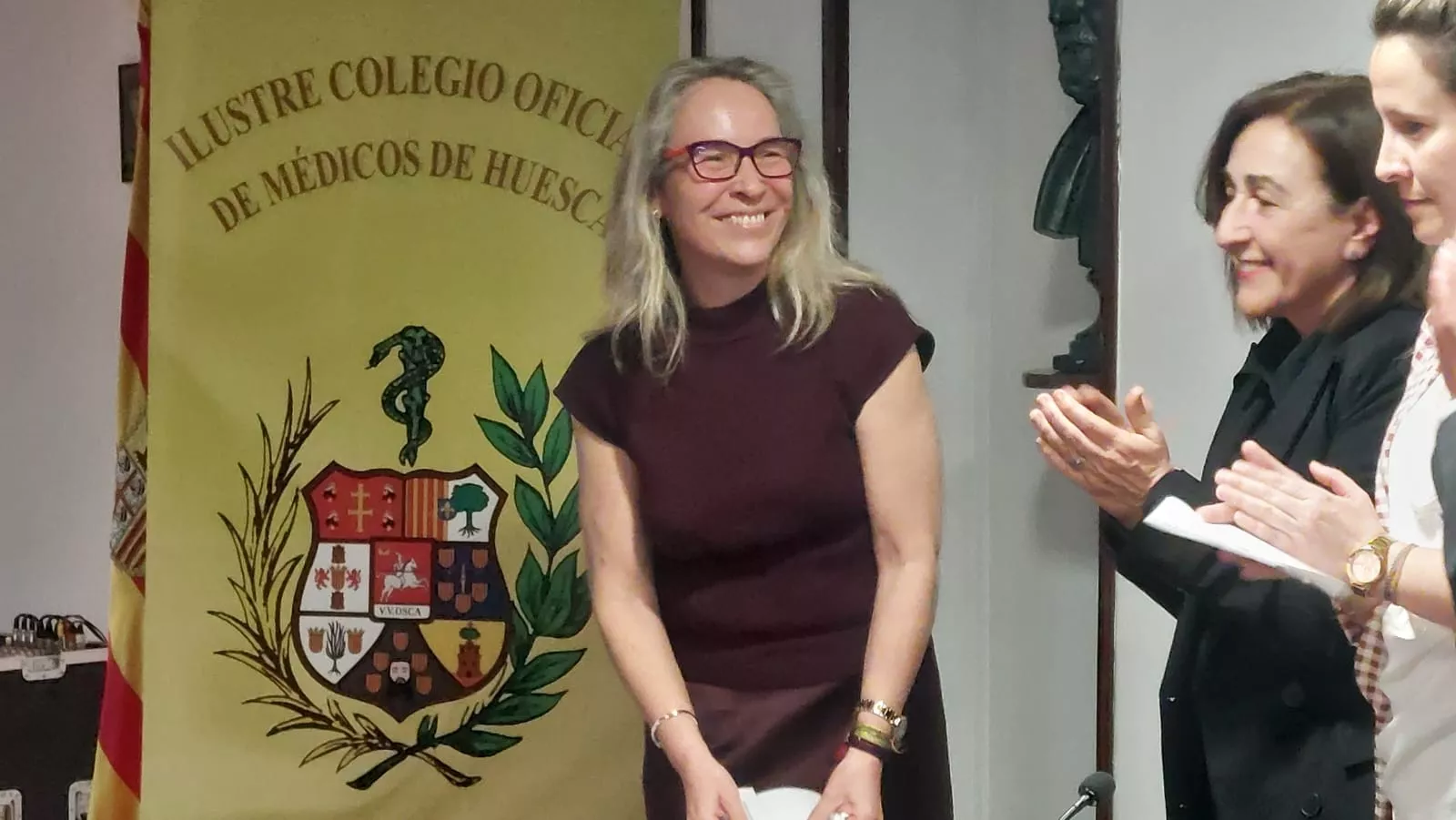 Toma de posesión de la nueva Junta del Colegio de Médicos de Huesca