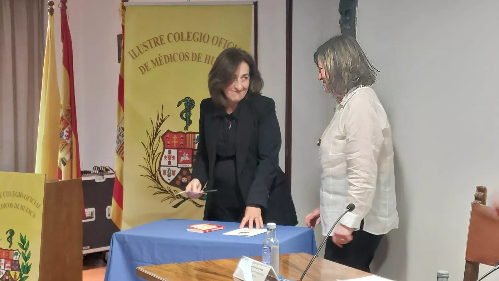 Toma de posesión de la nueva Junta del Colegio de Médicos de Huesca