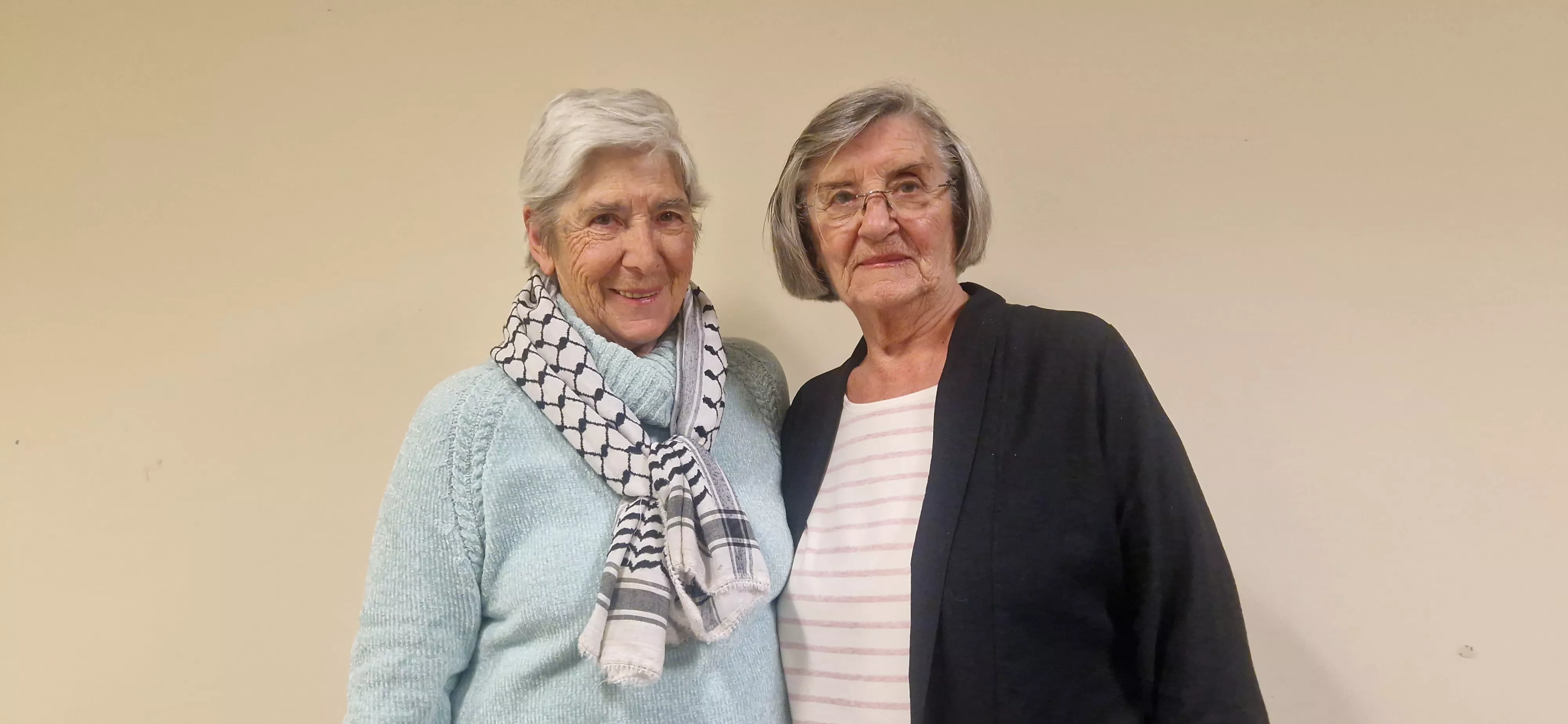 Antonia Piedrafita y Angelines Ferrer. Foto Myriam Martínez