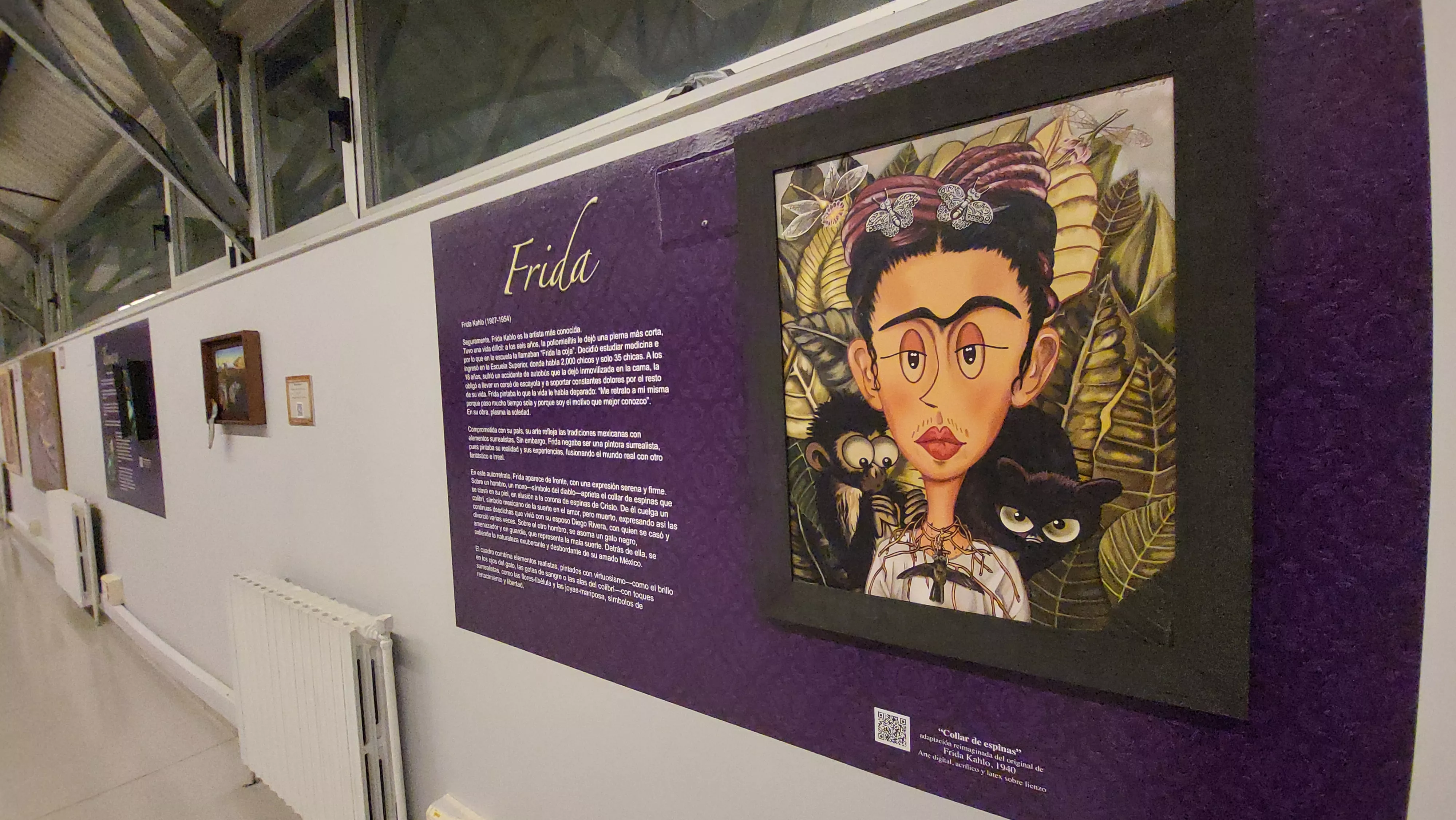 Inauguración de la exposición de Agustín Lorés '¡Menudas Artistas!' en Huesca. Foto Mercedes Manterola