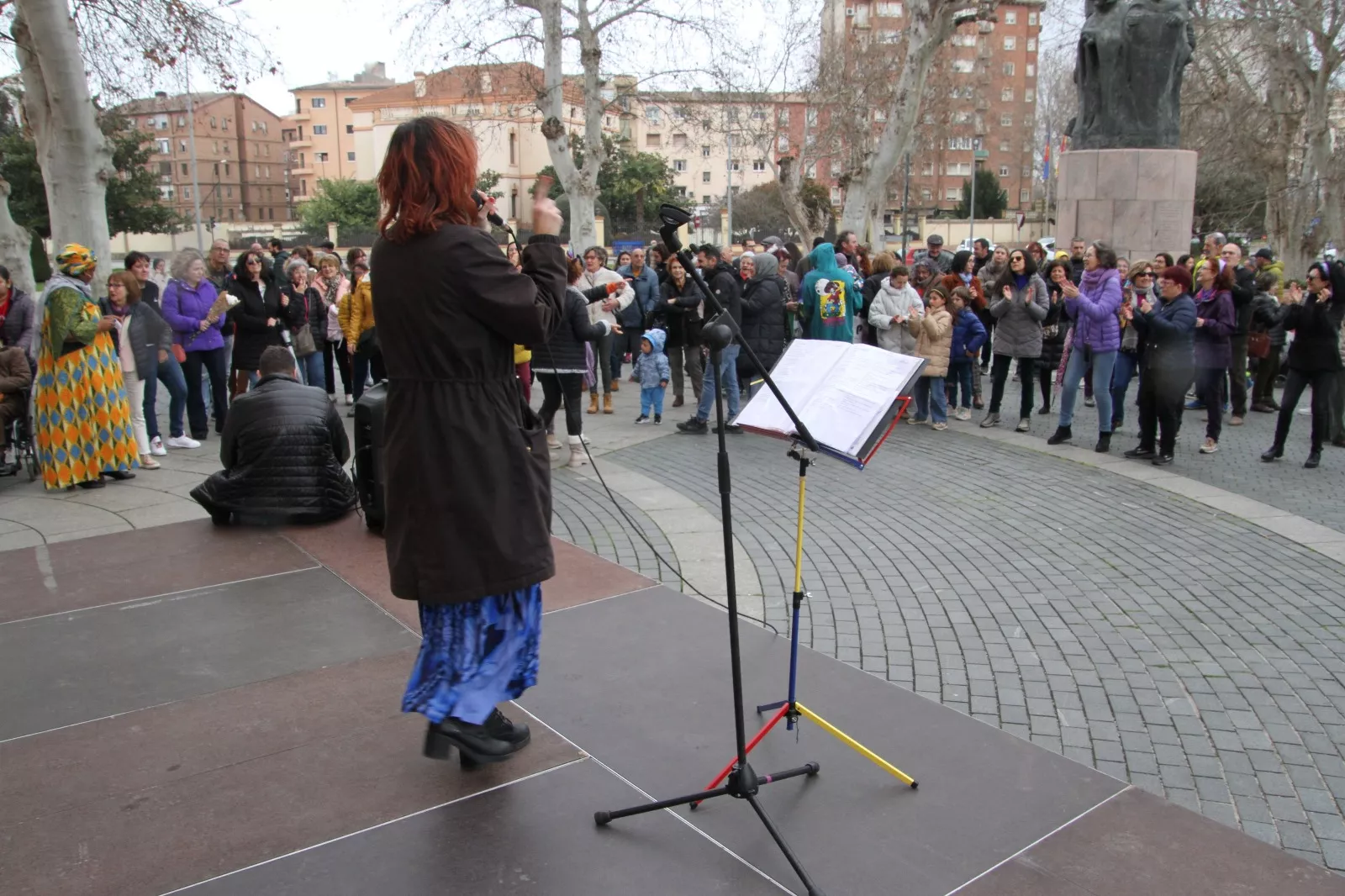Día de la Mujer en Monzón 2025. Foto Carlos Neofato