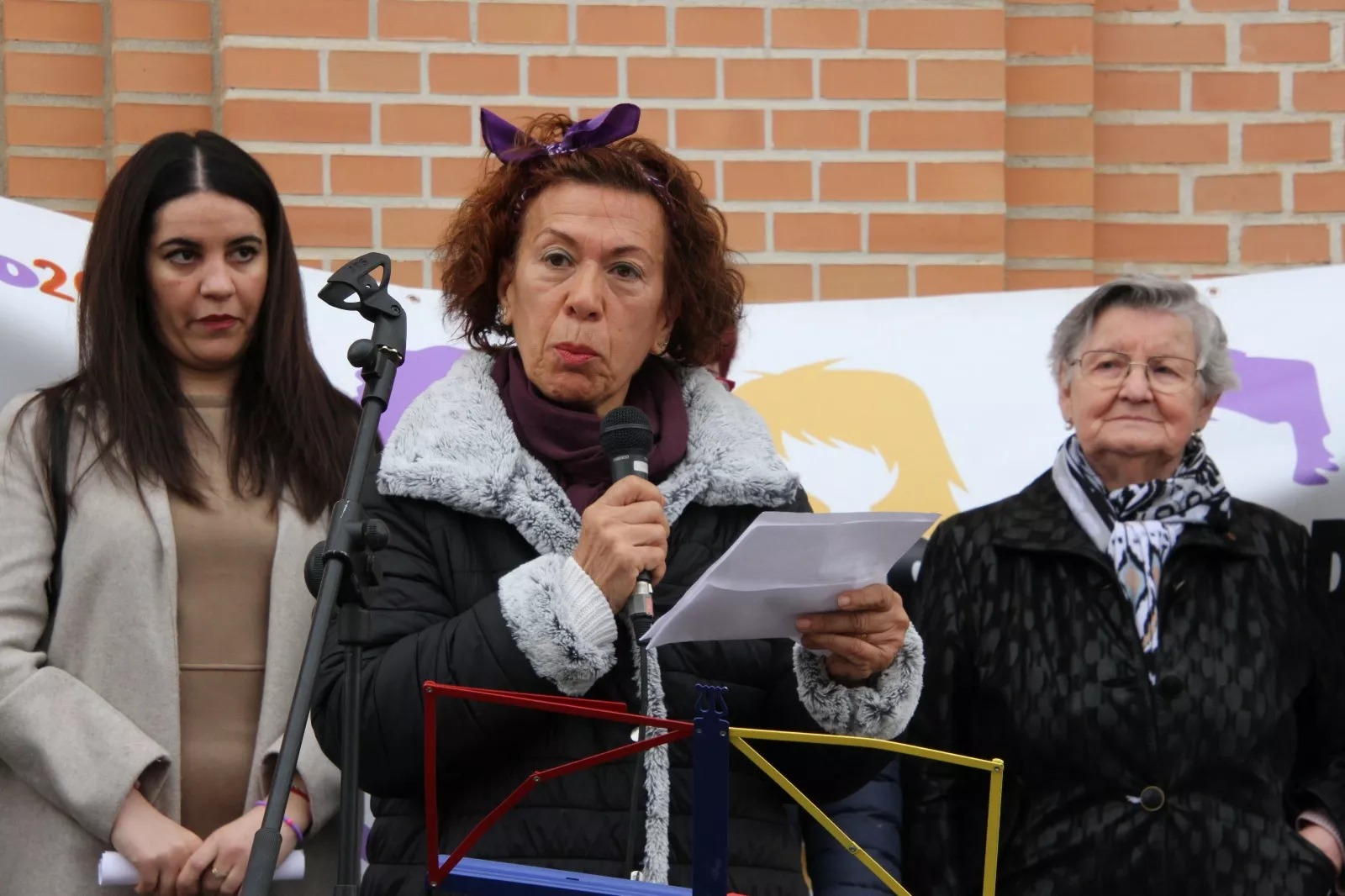 Día de la Mujer en Monzón 2025. Foto Carlos Neofato