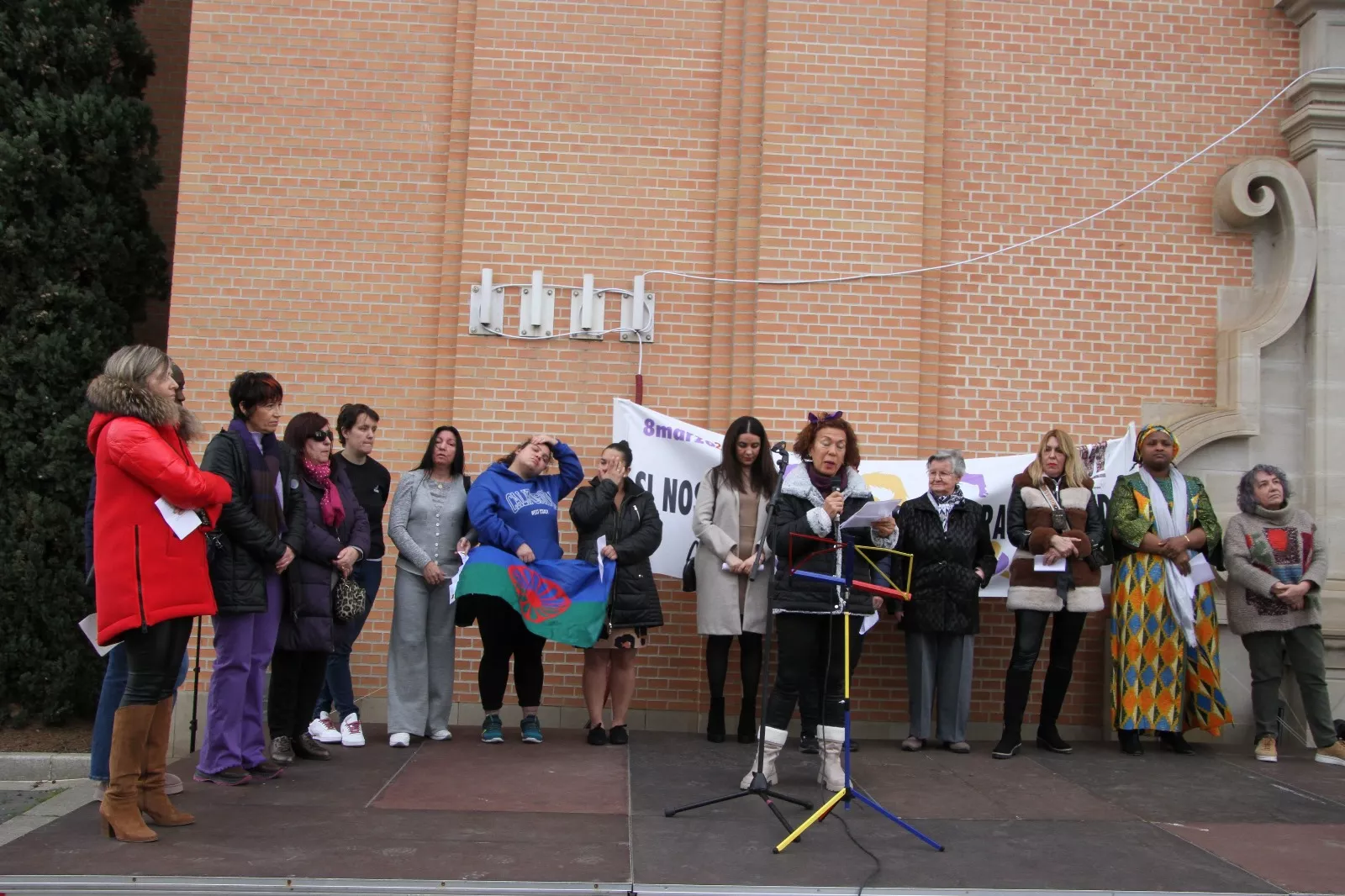 Día de la Mujer en Monzón 2025. Foto Carlos Neofato