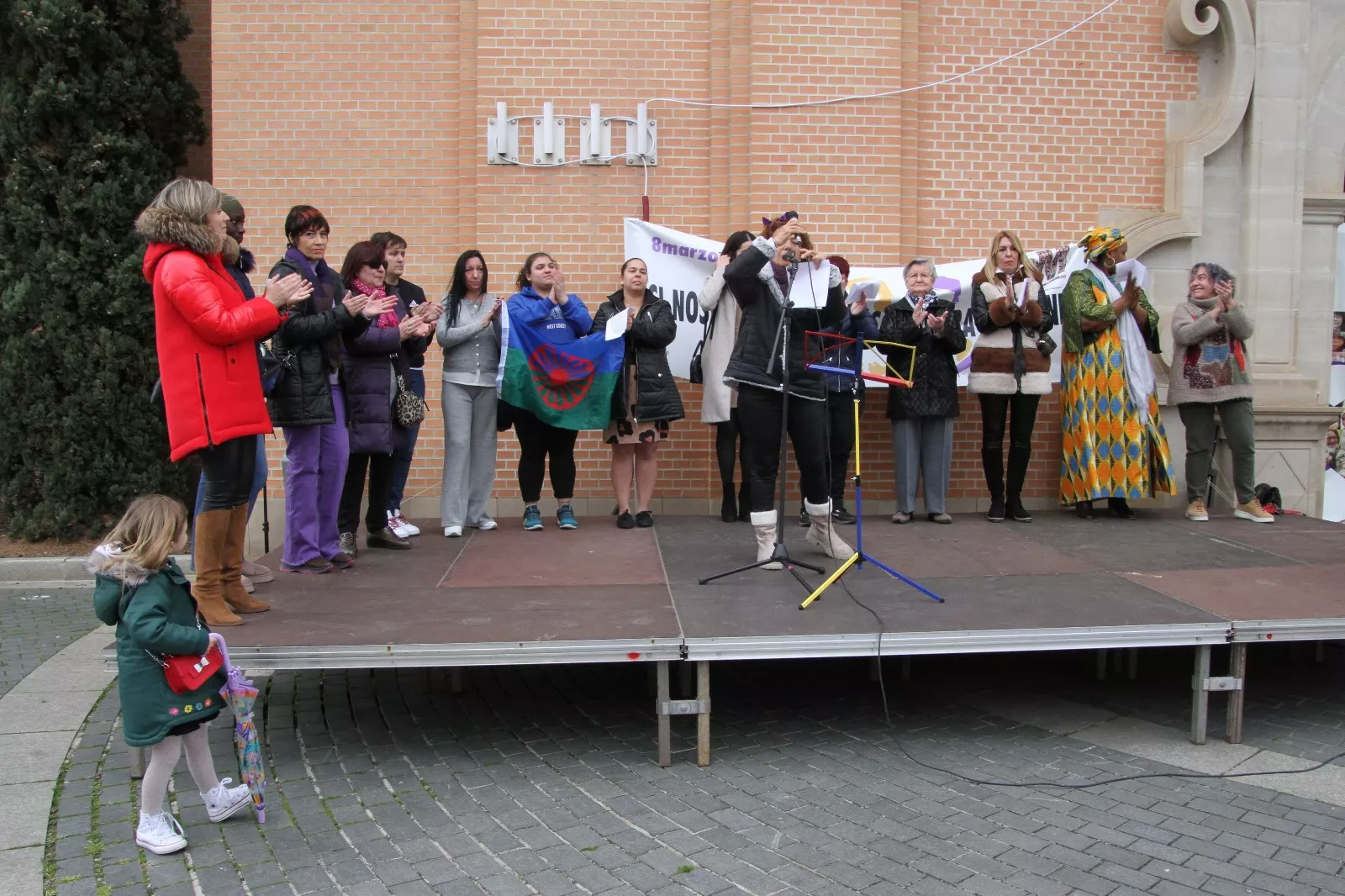 Día de la Mujer en Monzón 2025. Foto Carlos Neofato