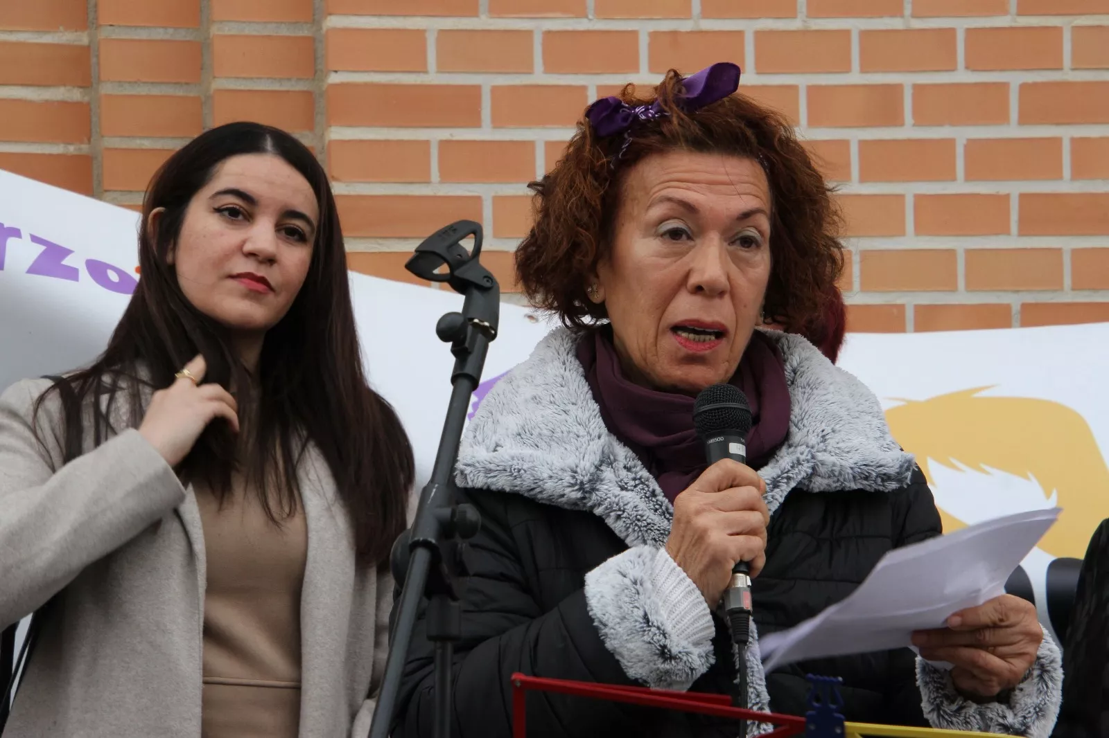 Día de la Mujer en Monzón 2025. Foto Carlos Neofato
