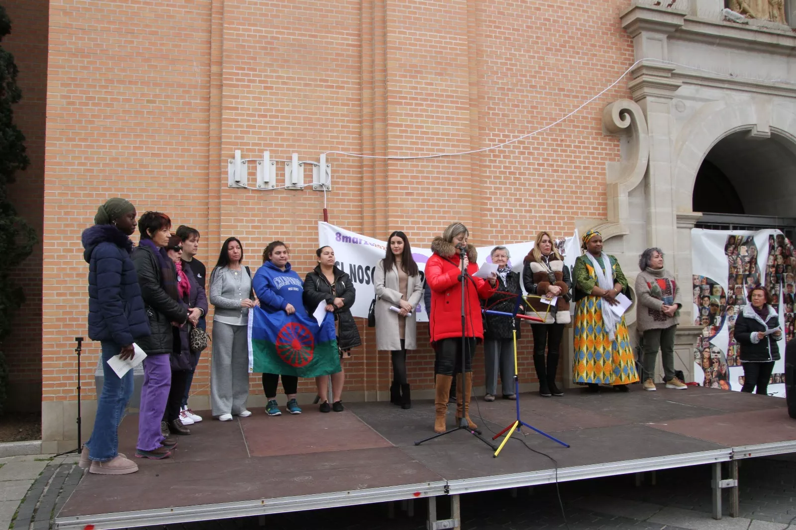 Día de la Mujer en Monzón 2025. Foto Carlos Neofato