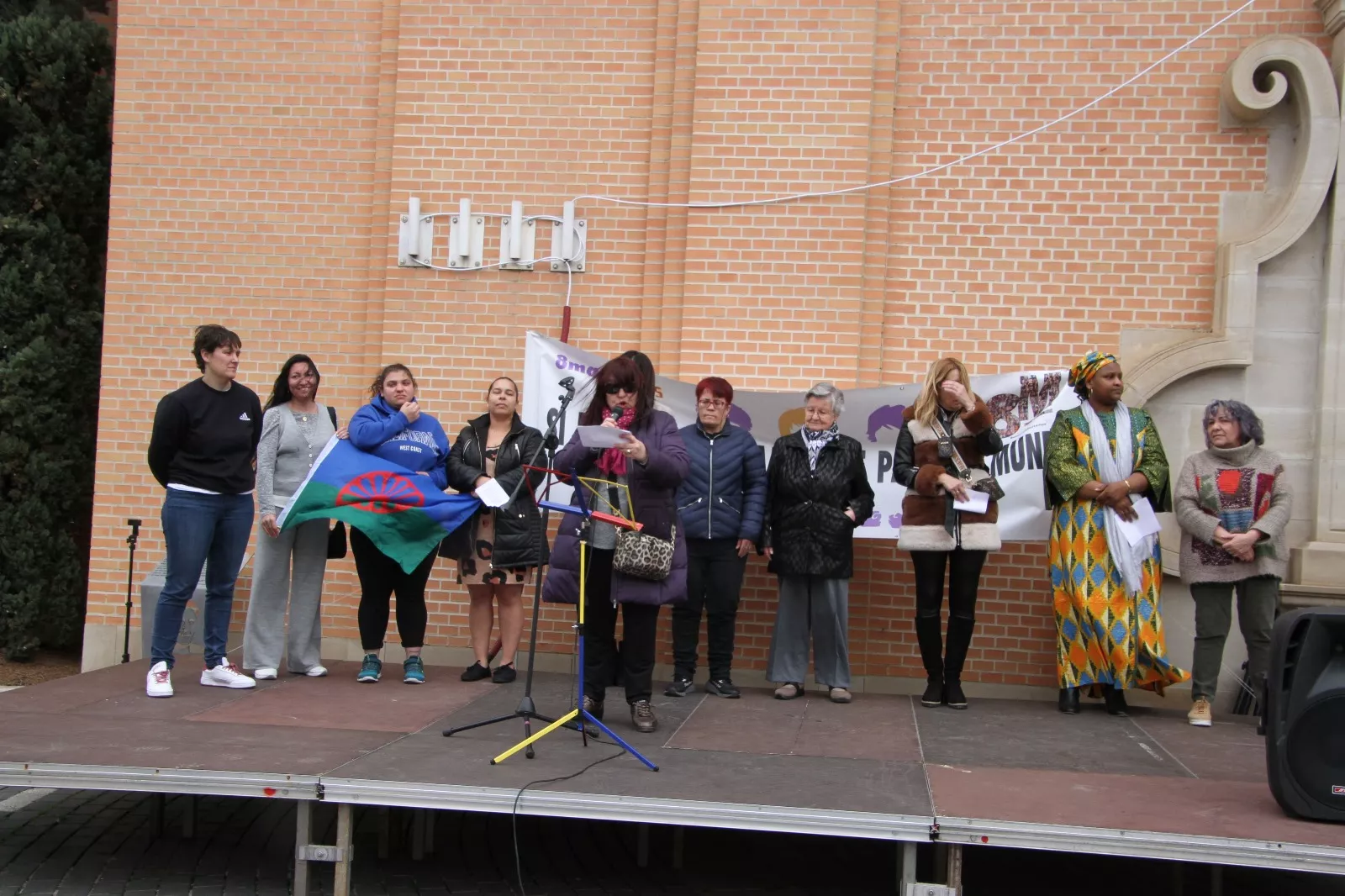 Día de la Mujer en Monzón 2025. Foto Carlos Neofato