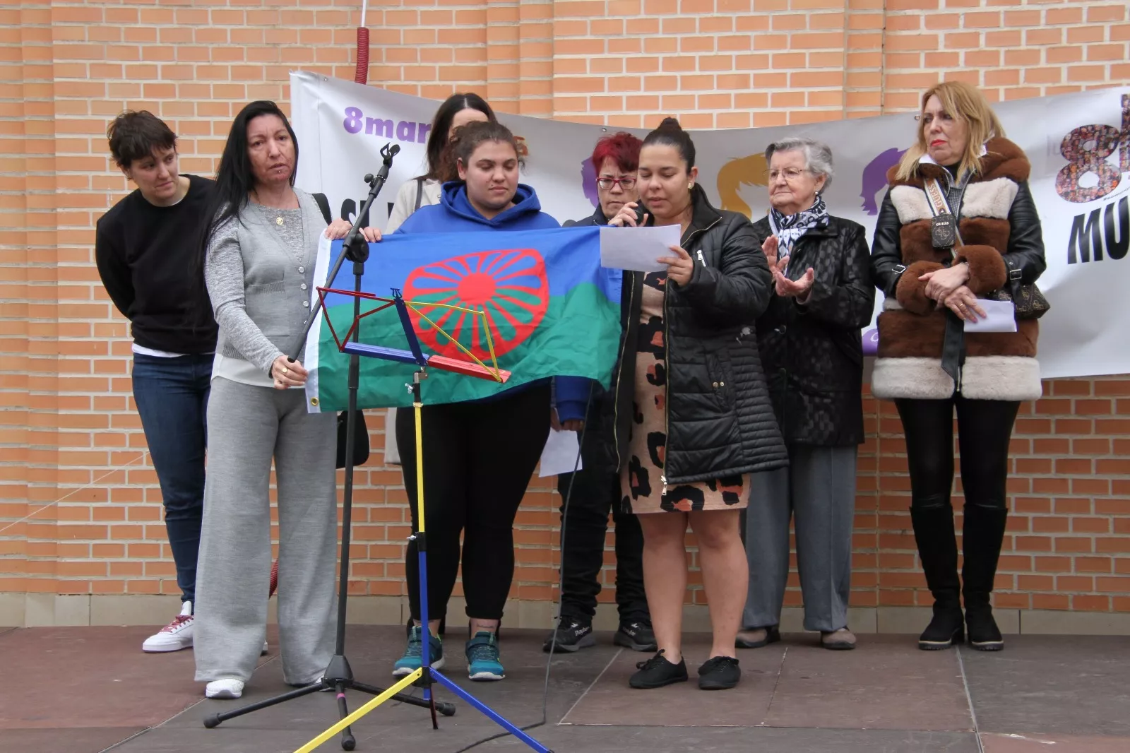 Día de la Mujer en Monzón 2025. Foto Carlos Neofato