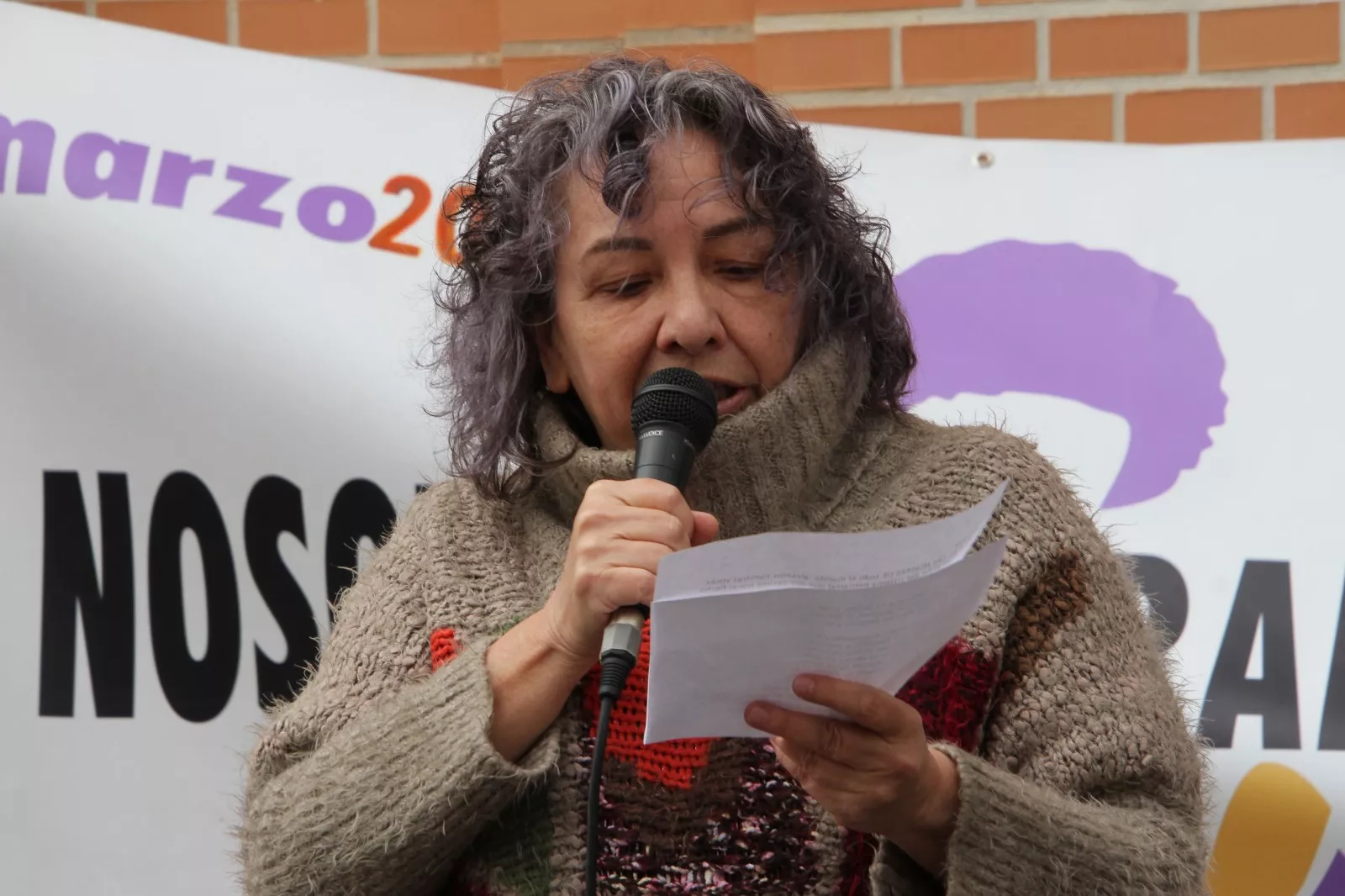 Día de la Mujer en Monzón 2025. Foto Carlos Neofato