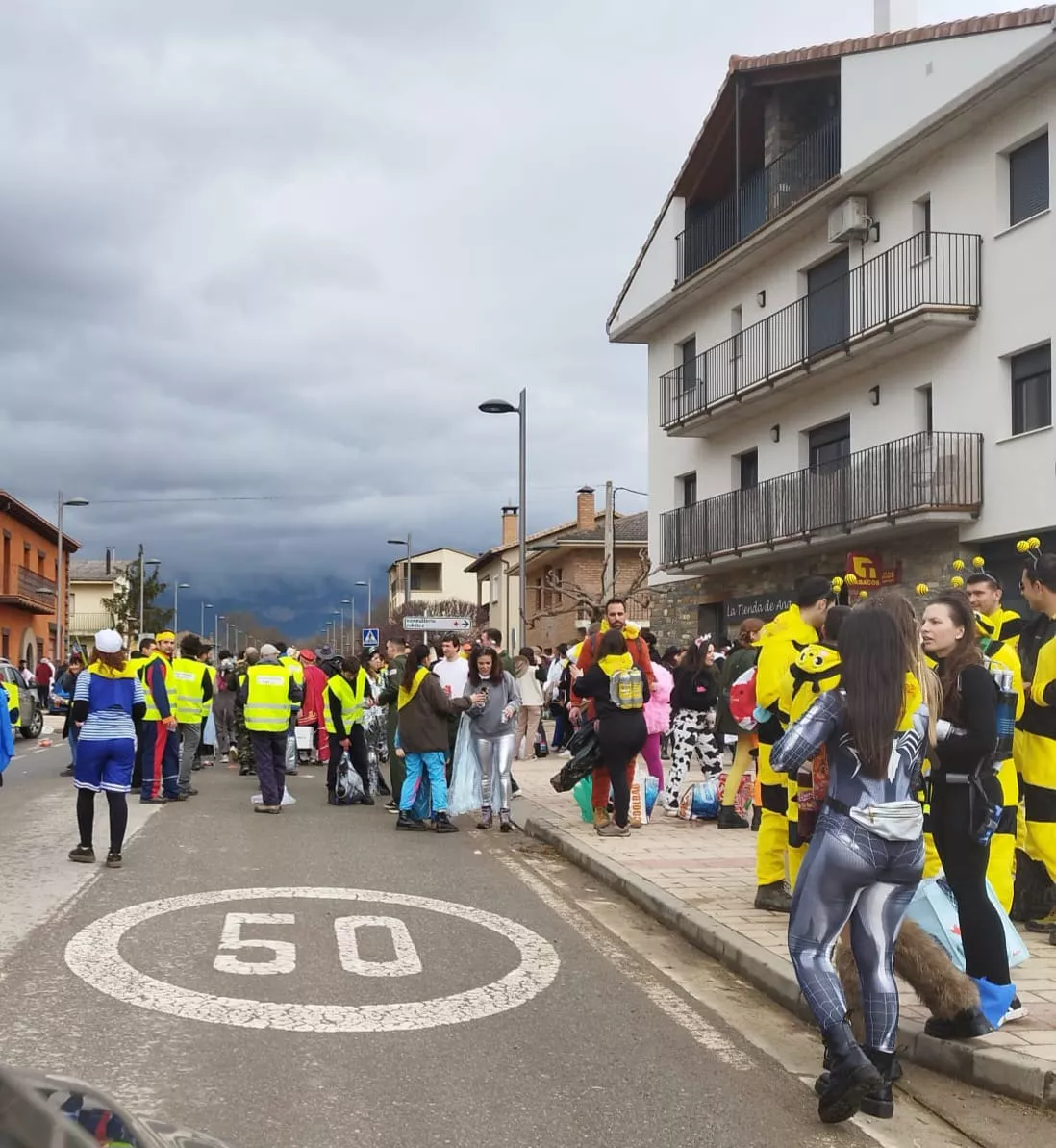 Carnaval de La Fueva en que ha reinado Leticia Sabater