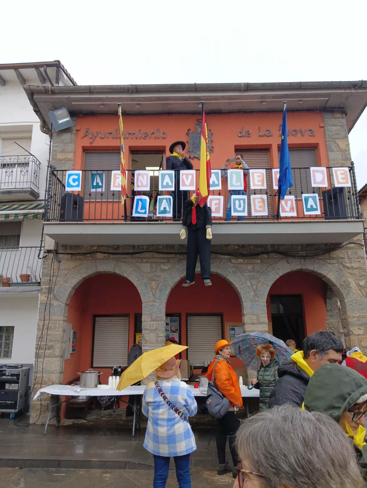 Carnaval de La Fueva en que ha reinado Leticia Sabater