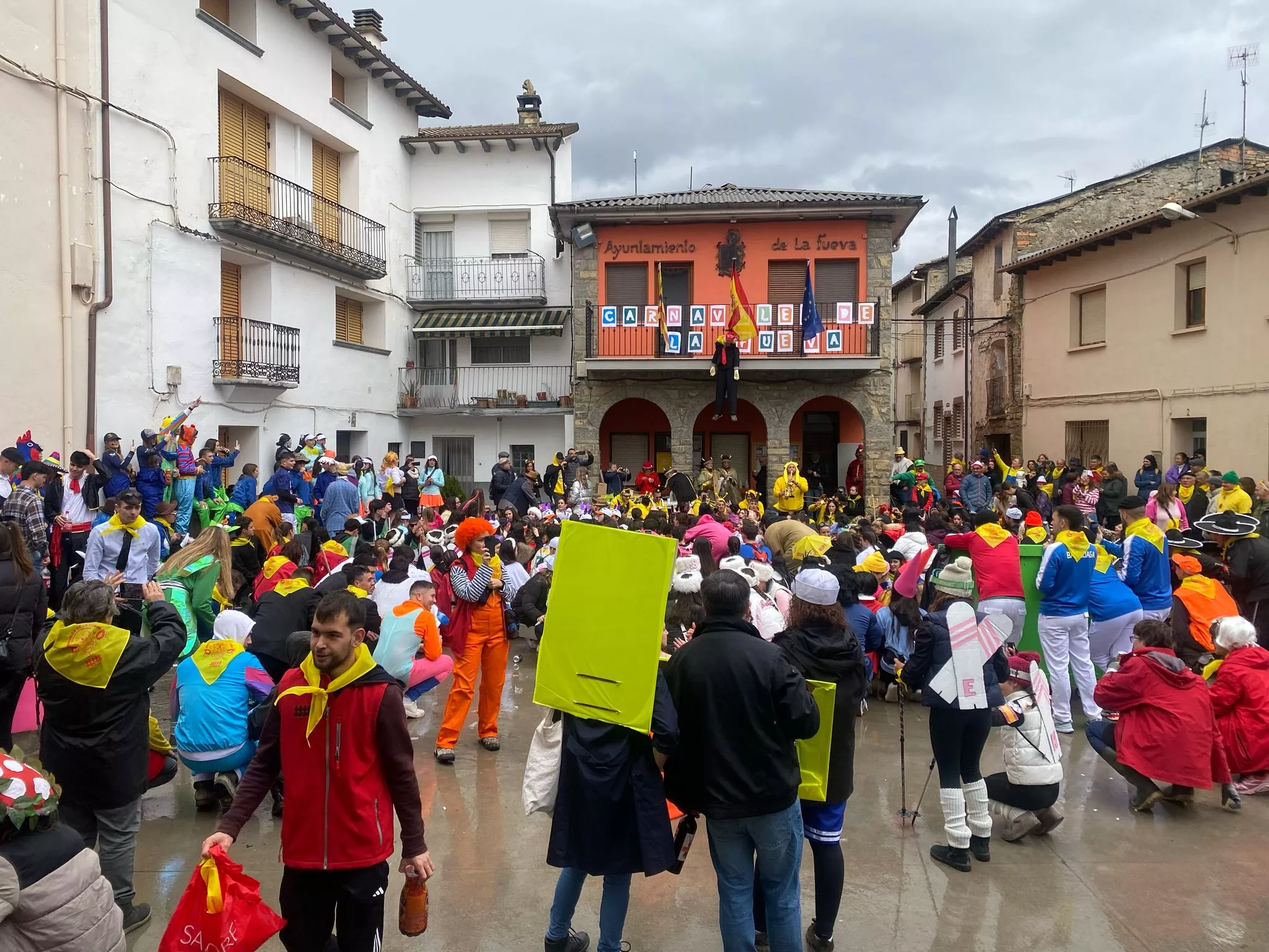 Carnaval de La Fueva en que ha reinado Leticia Sabater