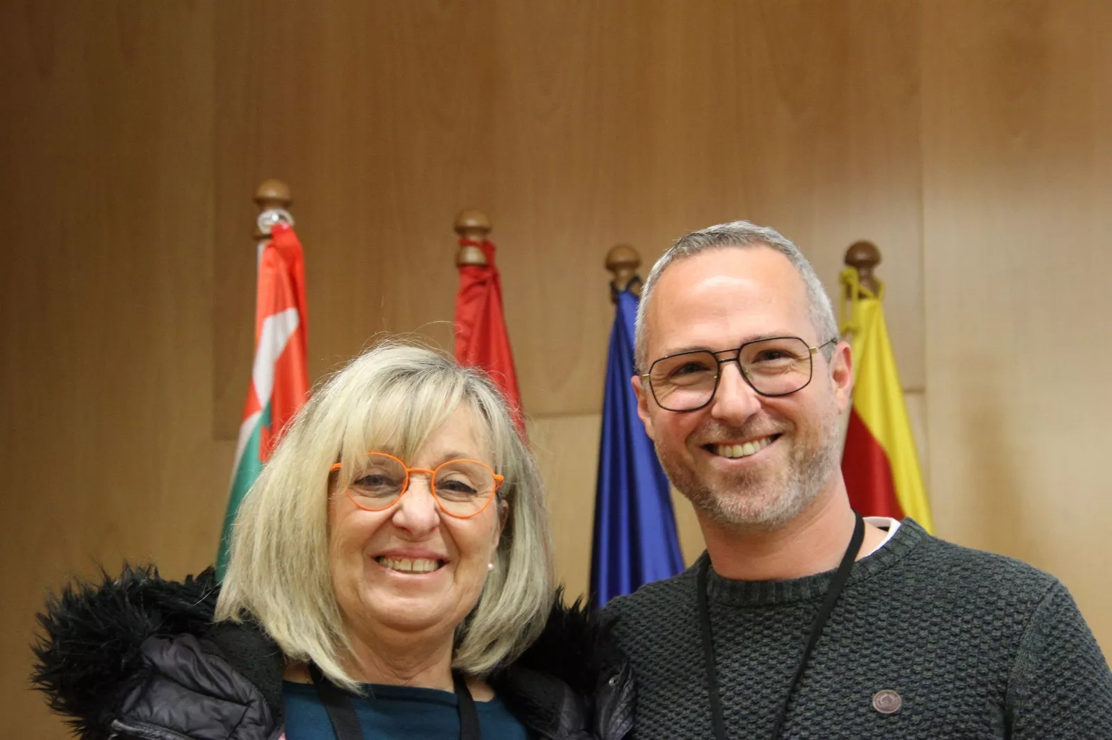 Elección de  José Vegas Grau, como nuevo secretario de la UC de CCOO de Huesca Occidental. Foto Carlos Neofato