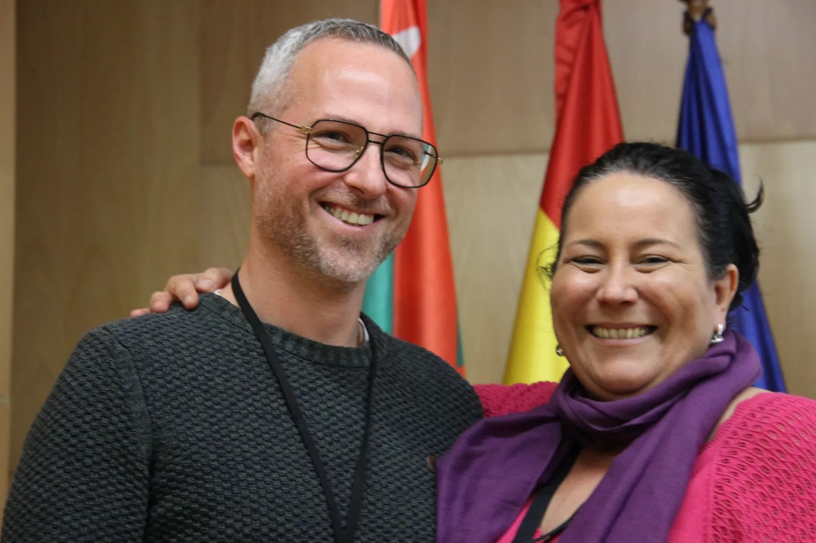 Elección de  José Vegas Grau, como nuevo secretario de la UC de CCOO de Huesca Occidental. Foto Carlos Neofato