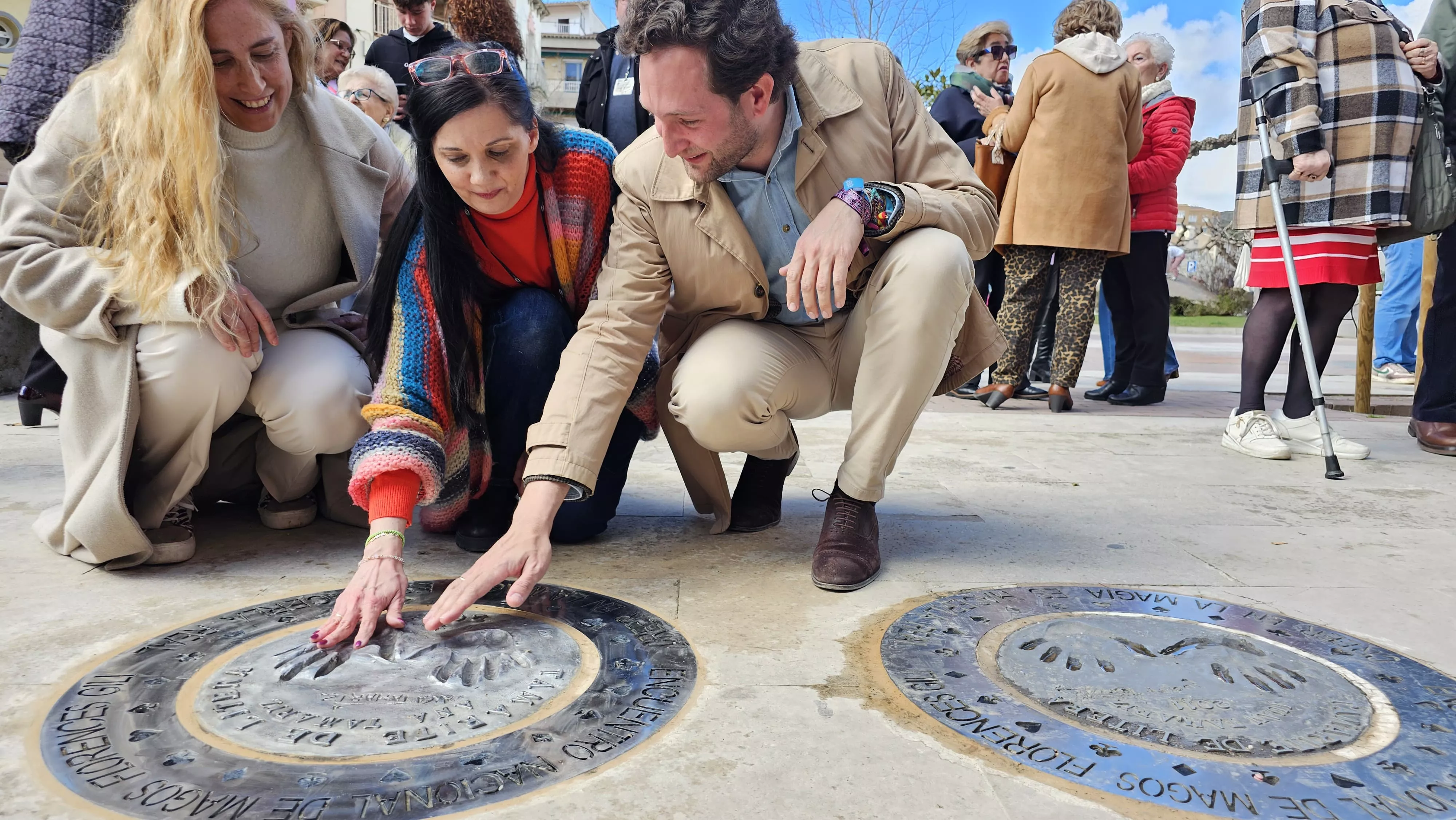 Ana Tamariz e Isaac Claver.