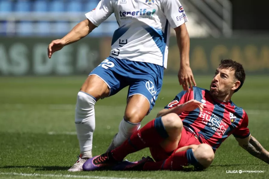 Sergi Enrich, jugador de la Sociedad Deportiva Huesca