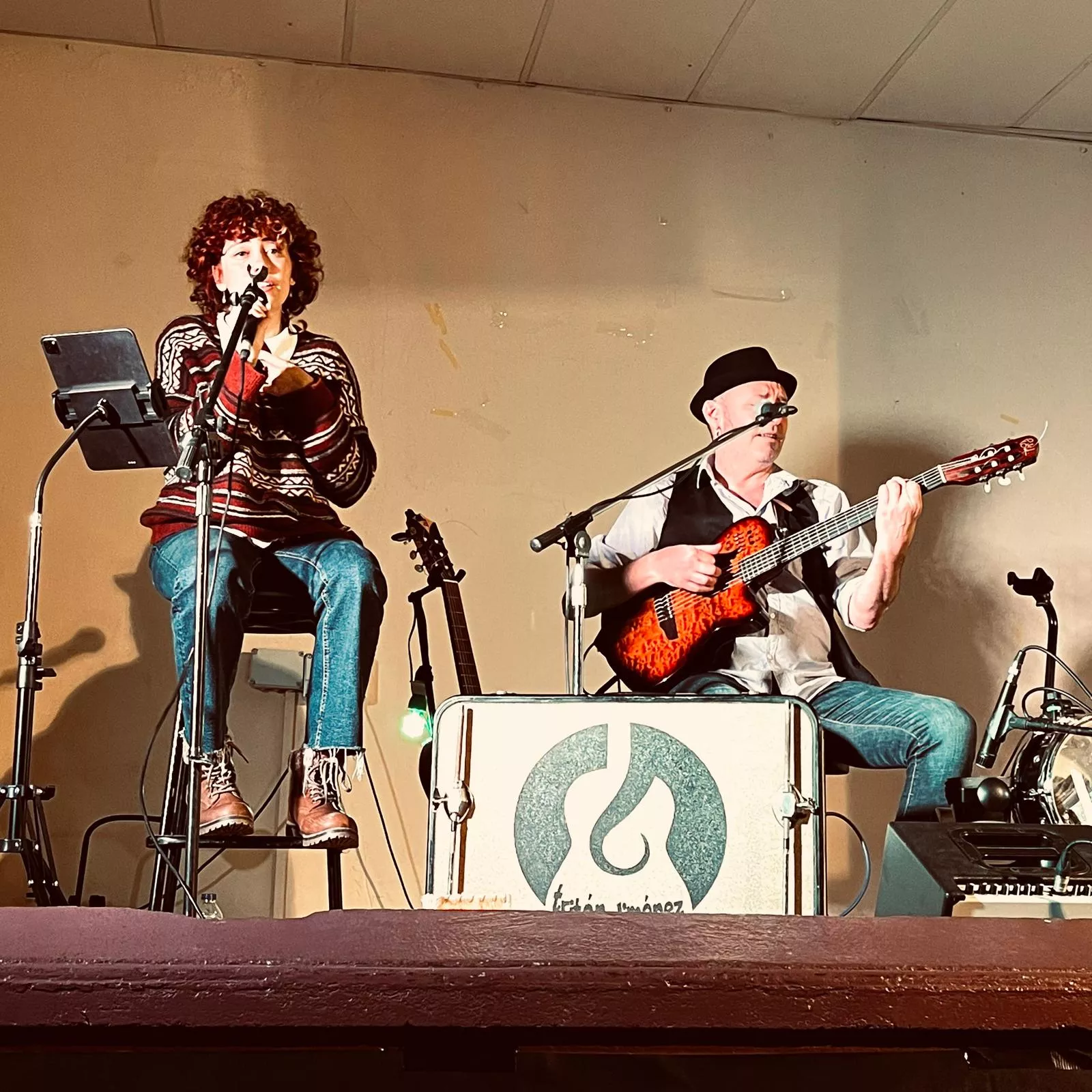 Águeda Segrelles y Tritón Jiménez en Tramaced en Cosecha de Invierno