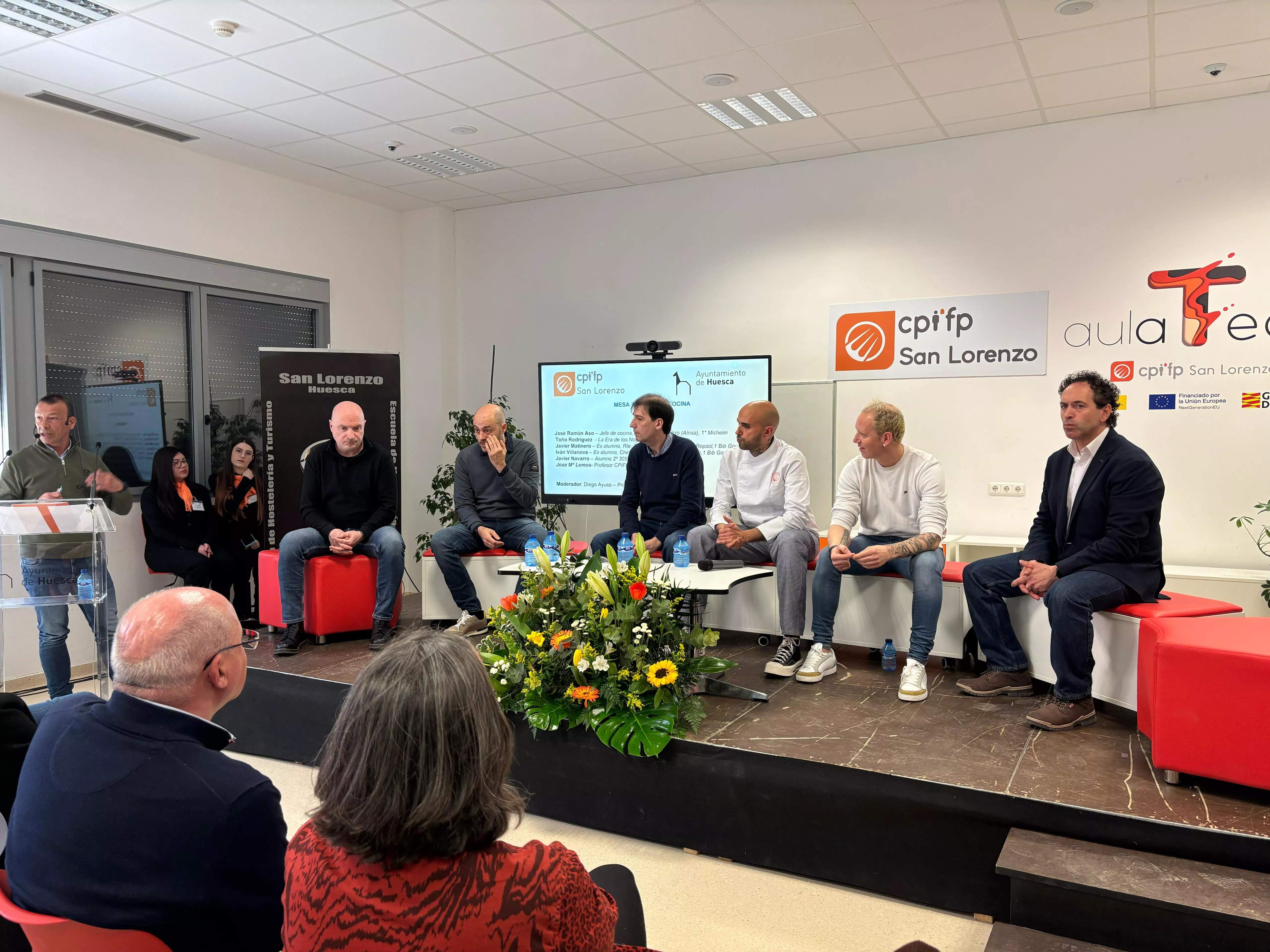 I Jornada entre Profesionales de Hostelería y Turismo en la Escuela San Lorenzo de Huesca