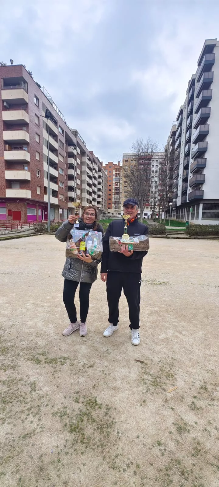 Subcampeones Paz Asó y Marcos Piraces