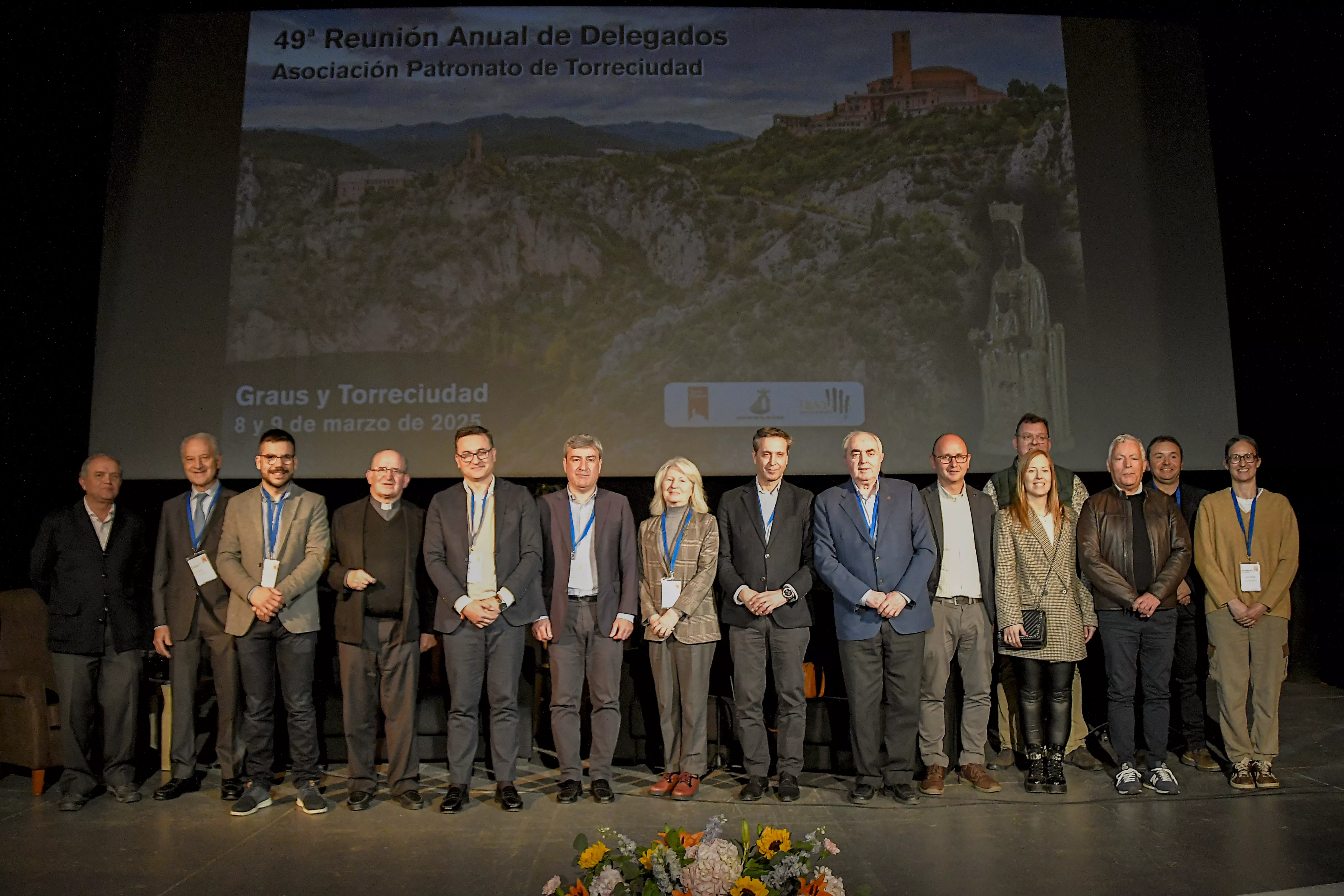 Autoridades asistentes a la 49 Reunión Anual de Delegados de Torreciudad