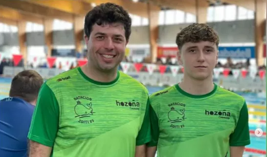 Eduardo Generelo y Diego Rosellón en el Campeonato de España de Sabadell.