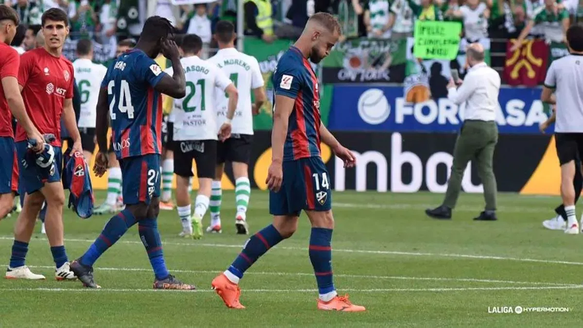 Casi diez meses después, el Huesca perdió por una diferencia de dos goles